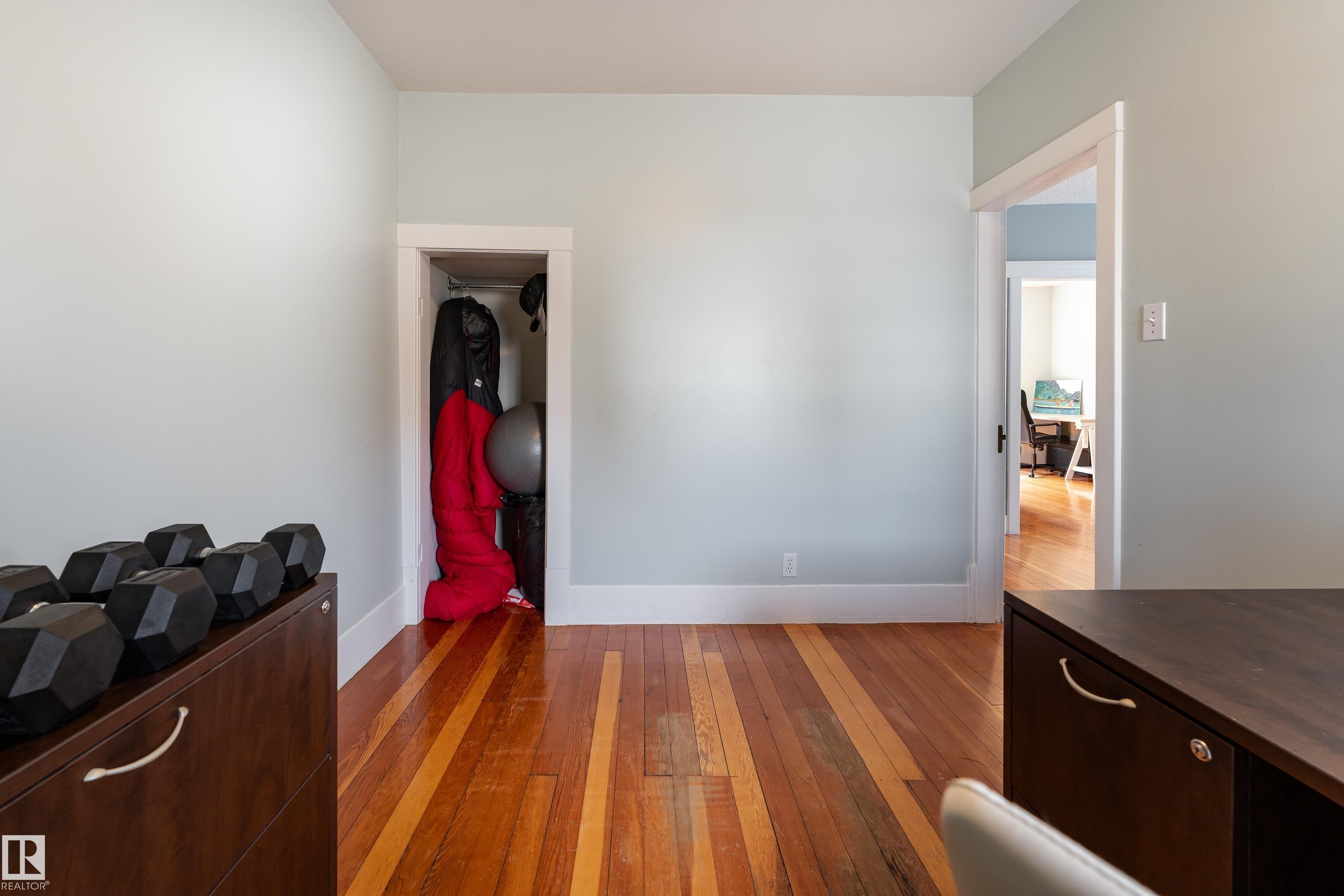 2nd floor bedroom #3 of 3 on this floor - 10956 81 Avenue, Edmonton, AB - Indoor Photo Showing Other Room