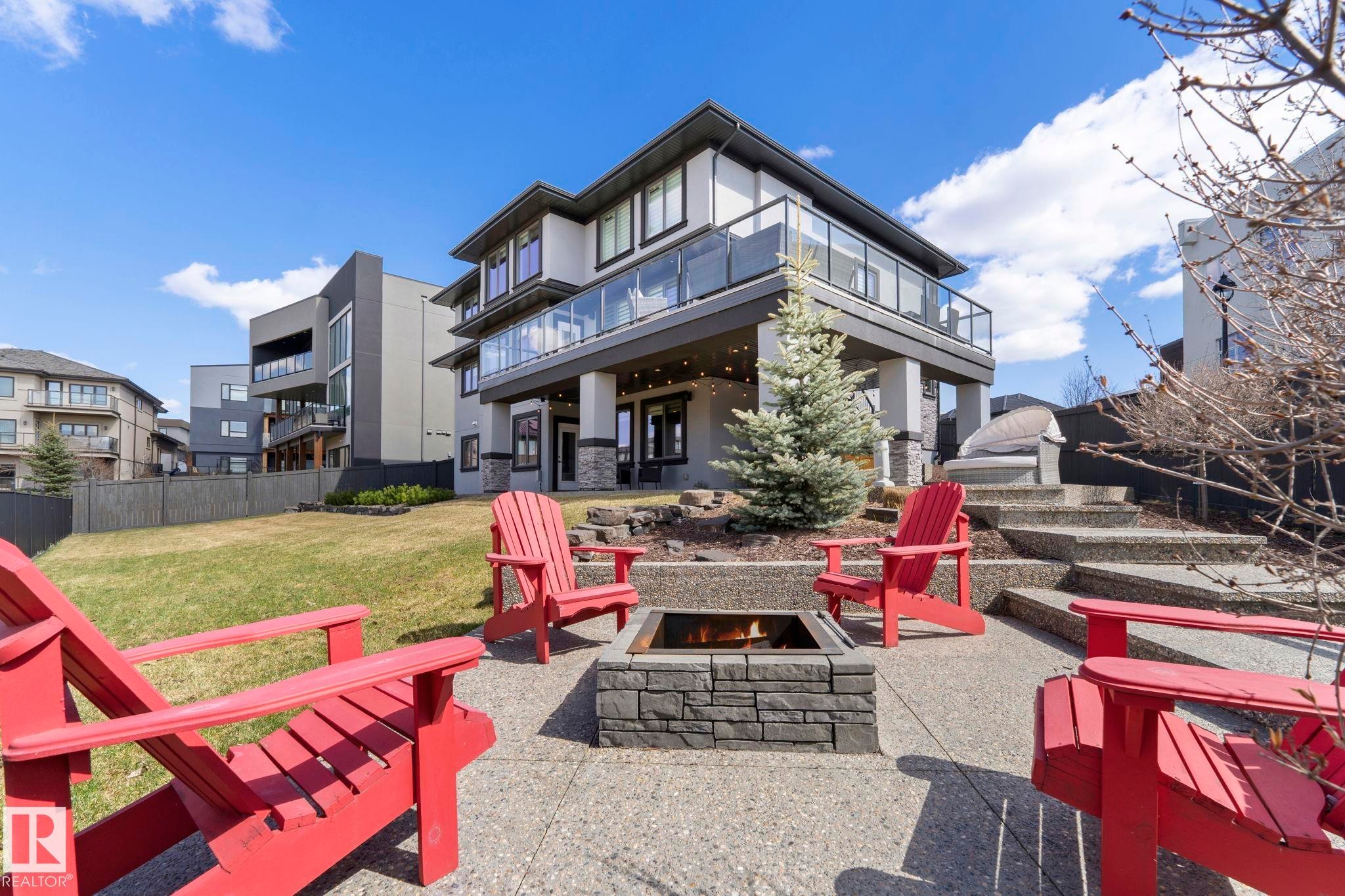 4412 Wingfield Cape, Edmonton, AB - Outdoor With Deck Patio Veranda