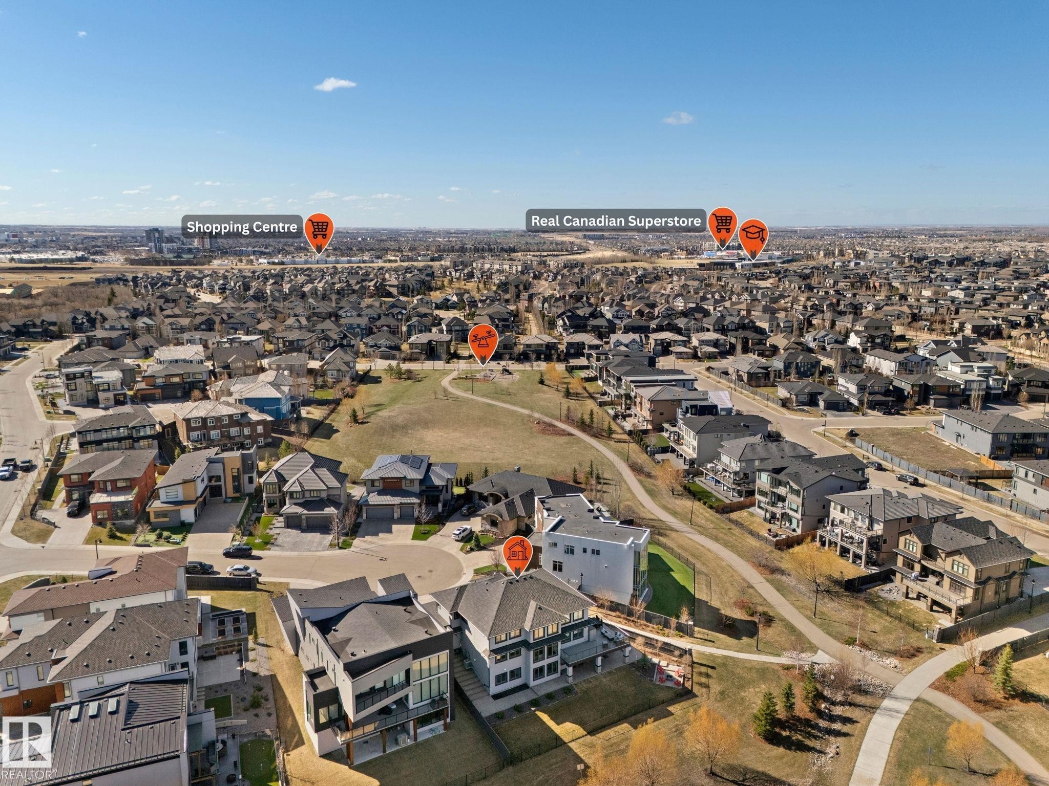 4412 Wingfield Cape, Edmonton, AB - Outdoor With View