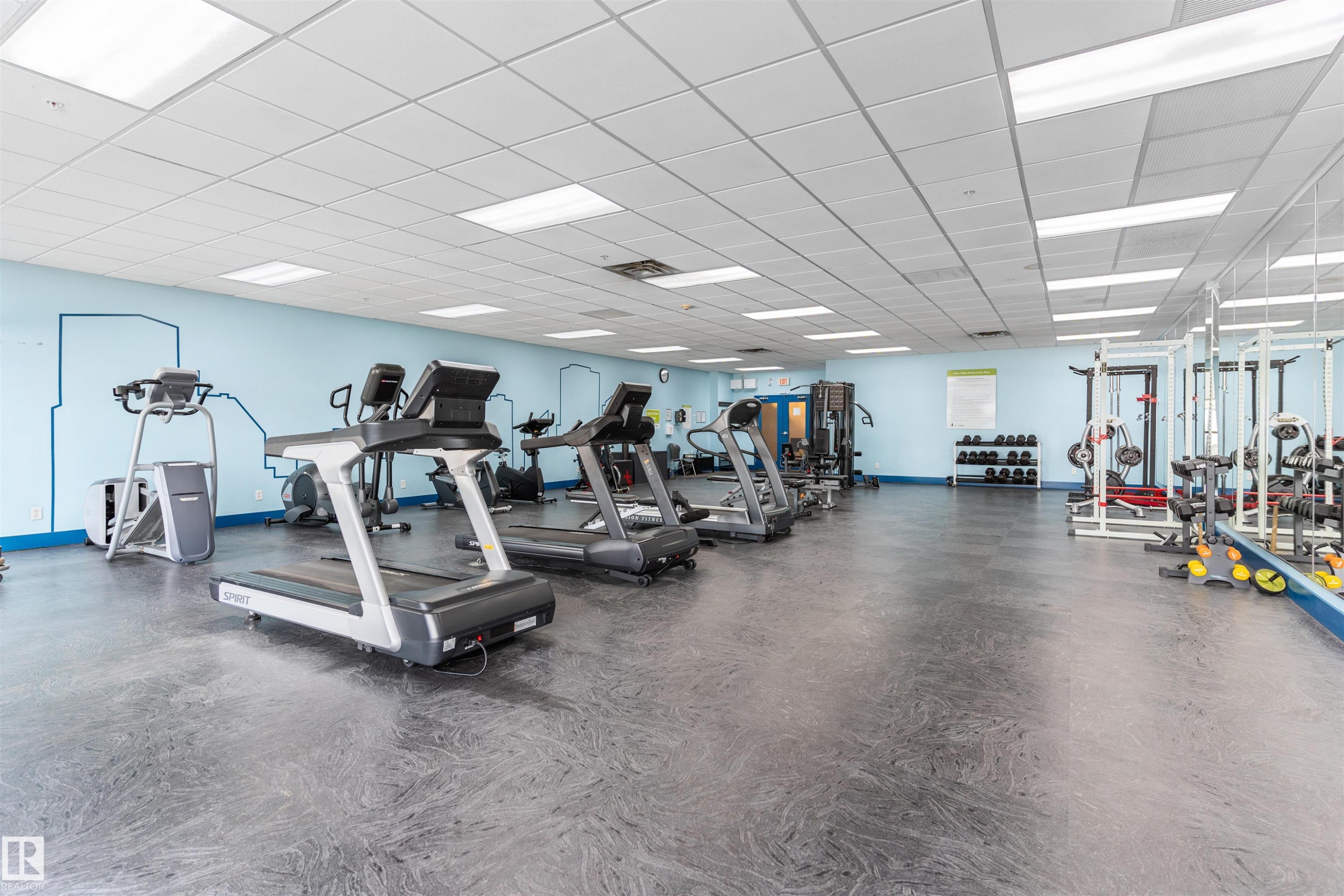 419 7909 71 Street, Edmonton, AB - Indoor Photo Showing Gym Room