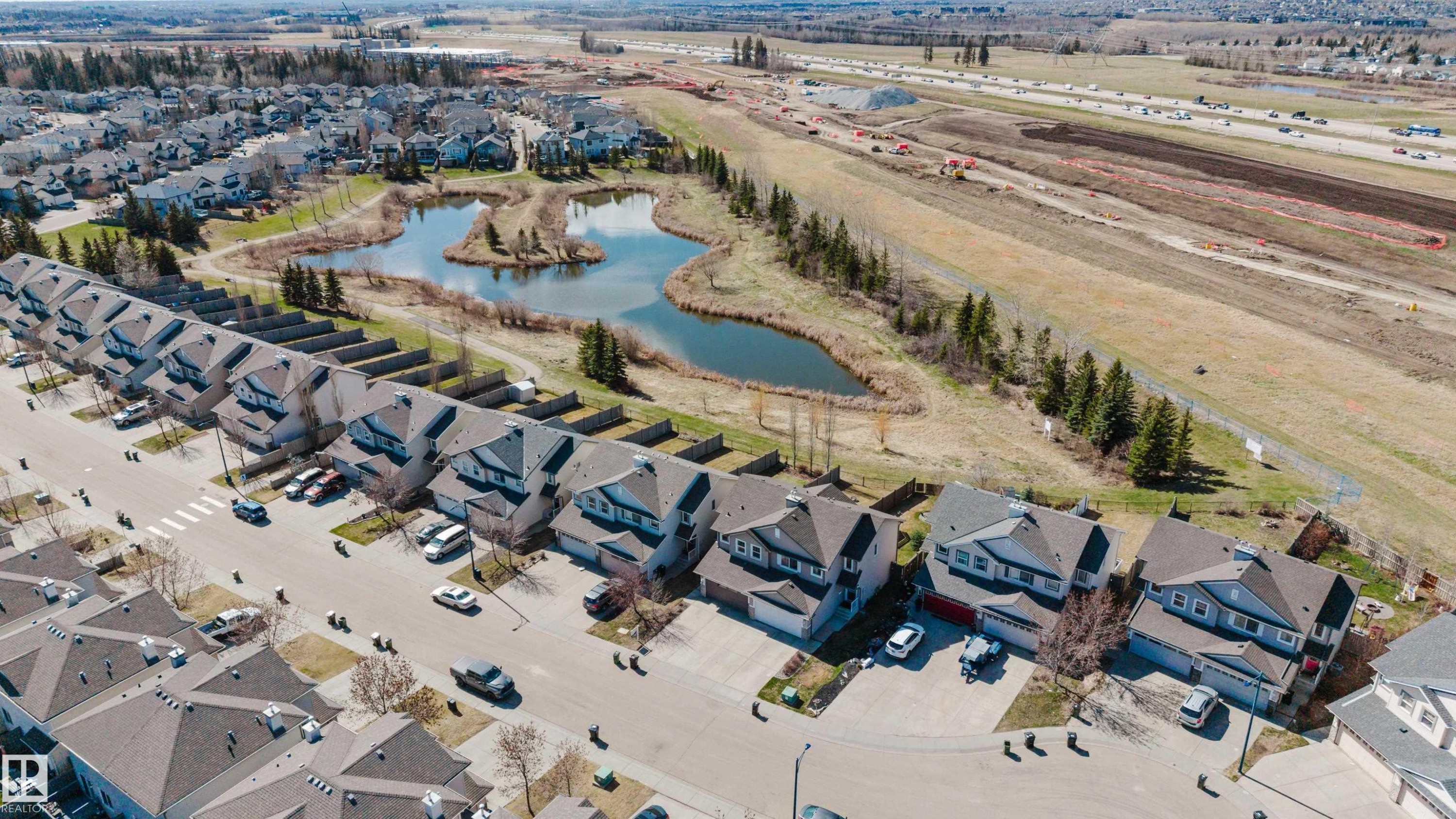 1666 Melrose Place, Edmonton, AB - Outdoor With Body Of Water With View