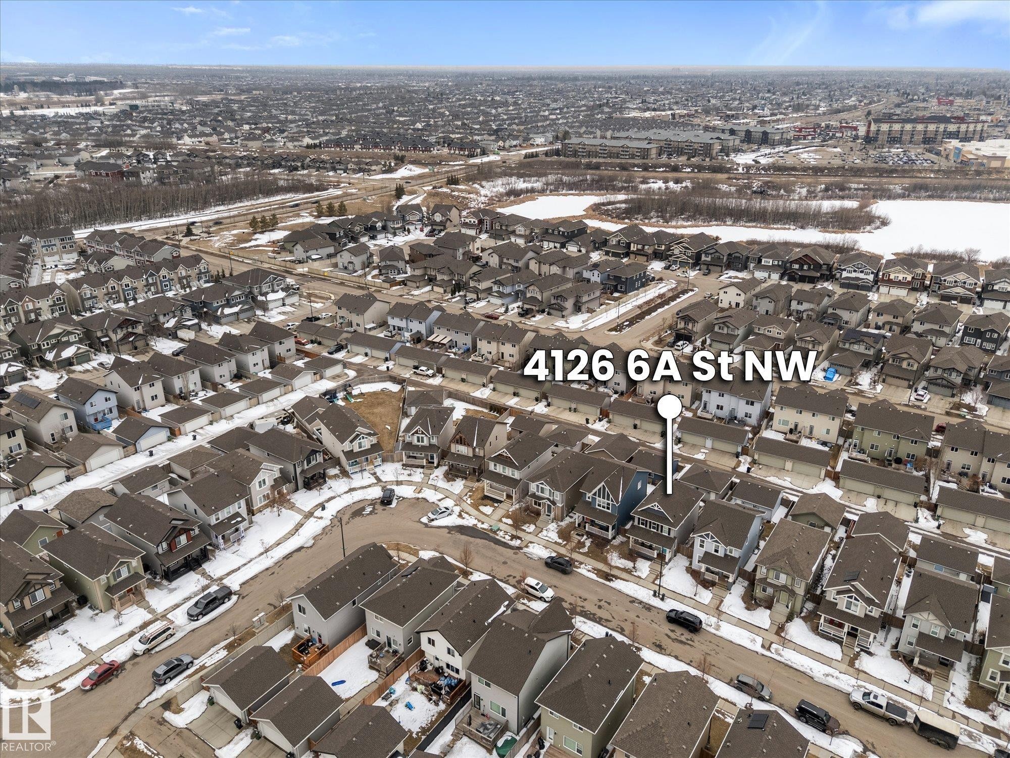 4126 6A Street, Edmonton, AB - With View