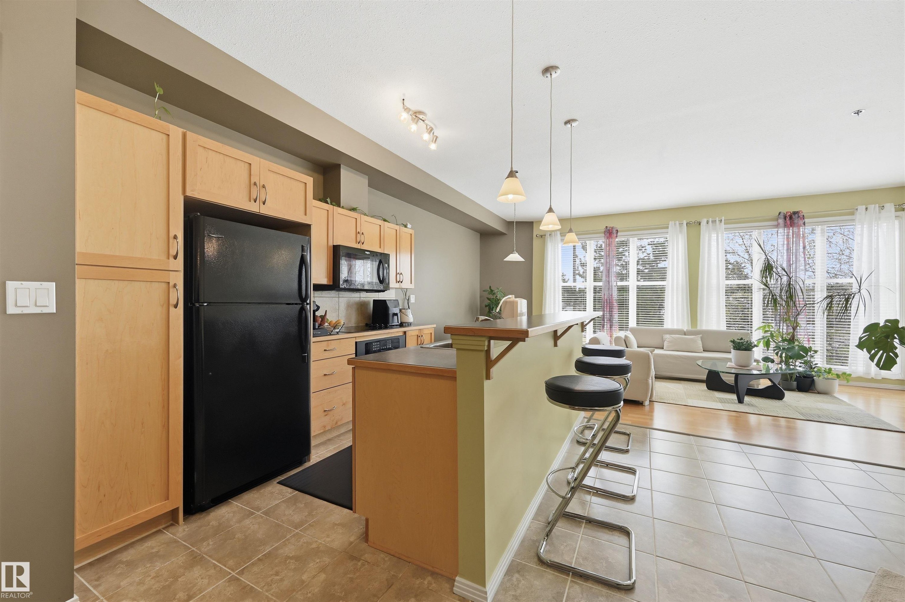 248 4827 104A Street, Edmonton, AB - Indoor Photo Showing Kitchen