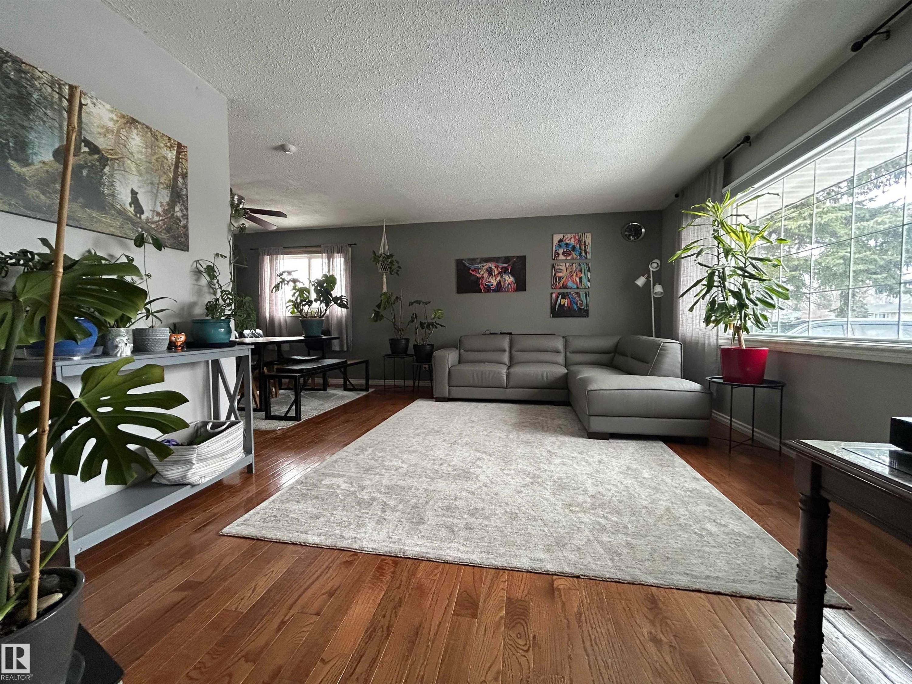 8603 149 Street, Edmonton, AB - Indoor Photo Showing Living Room