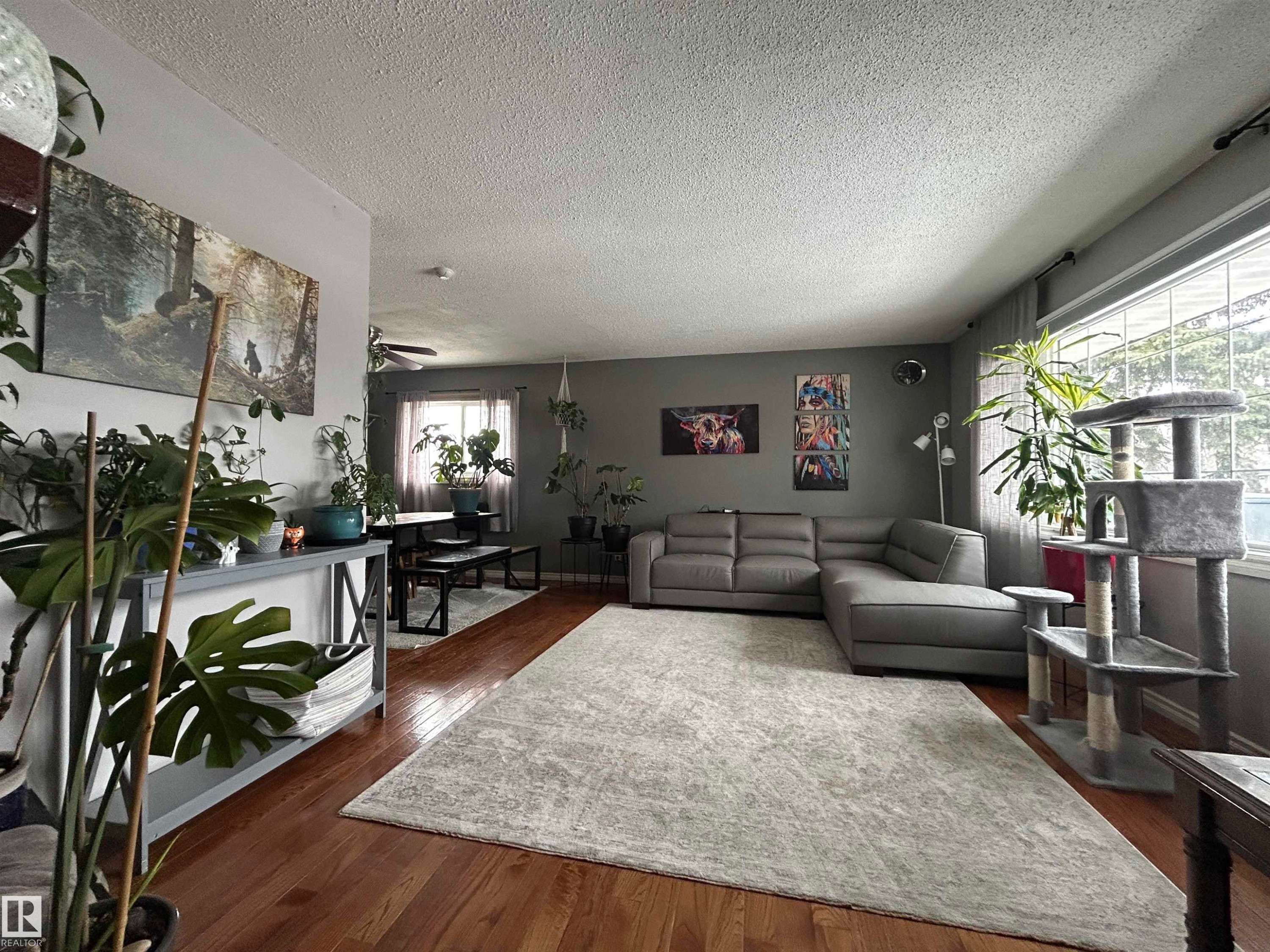 8603 149 Street, Edmonton, AB - Indoor Photo Showing Living Room