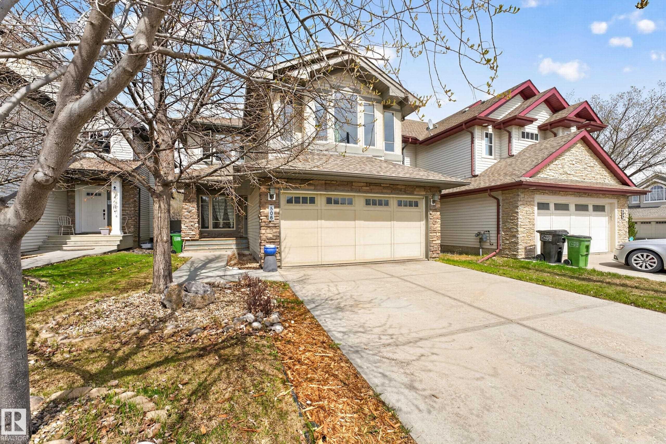 506 Adams Way, Edmonton, AB - Outdoor With Facade