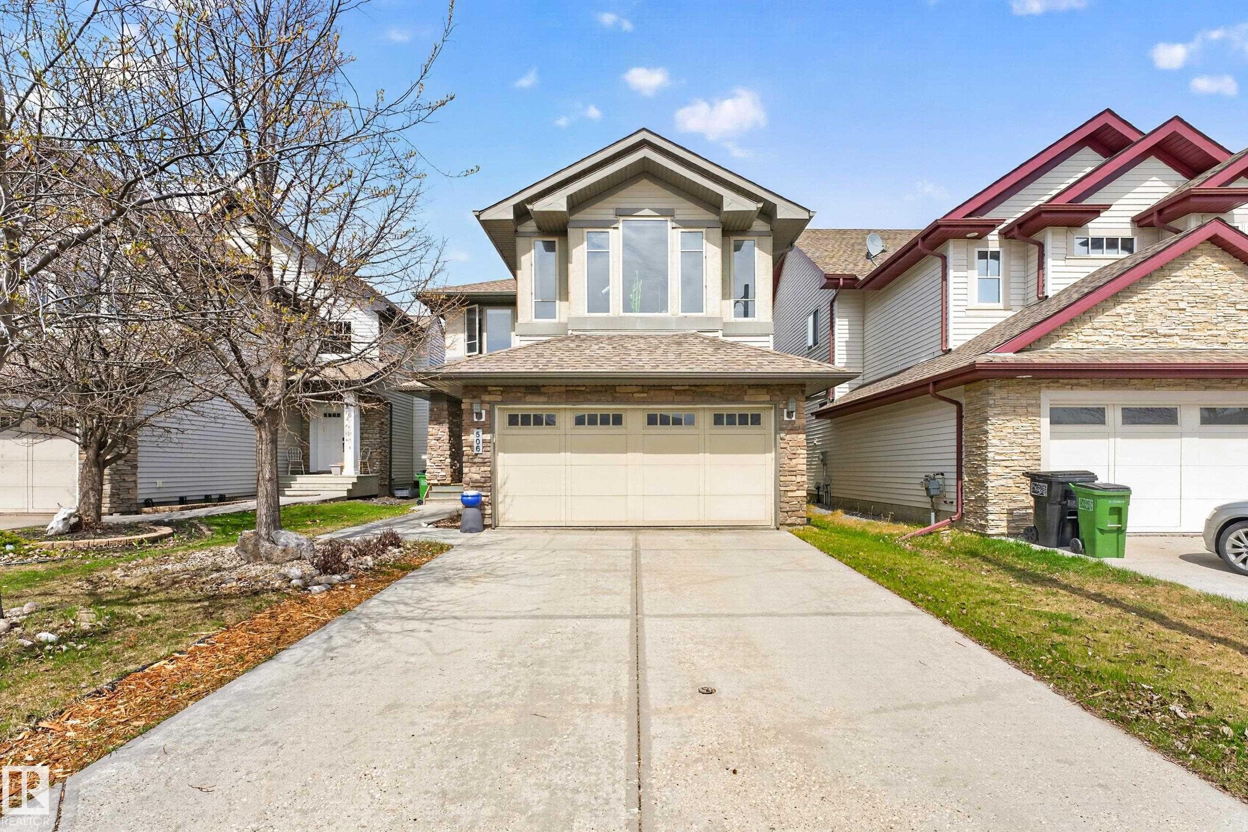 506 Adams Way, Edmonton, AB - Outdoor With Facade