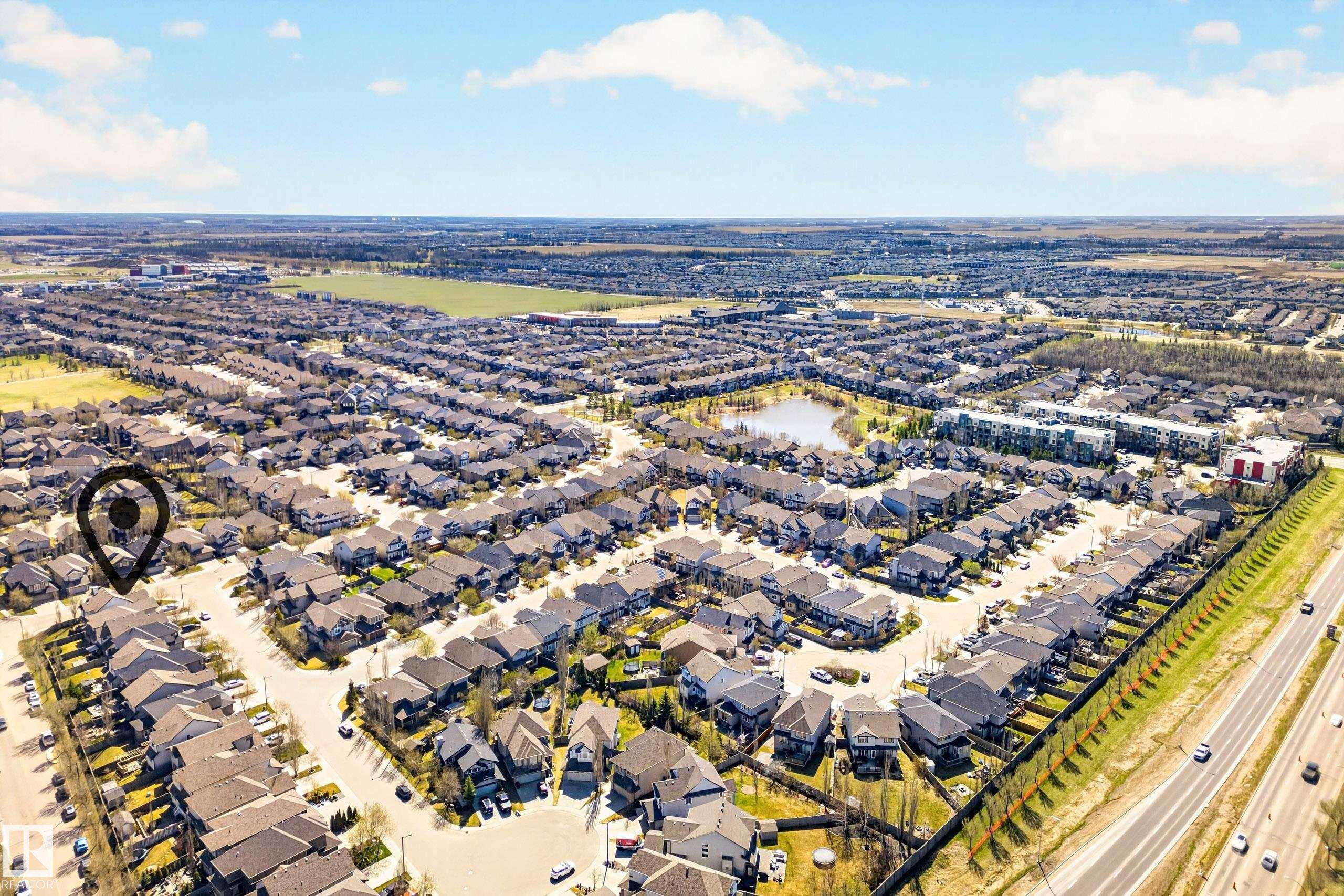 506 Adams Way, Edmonton, AB - Outdoor With View