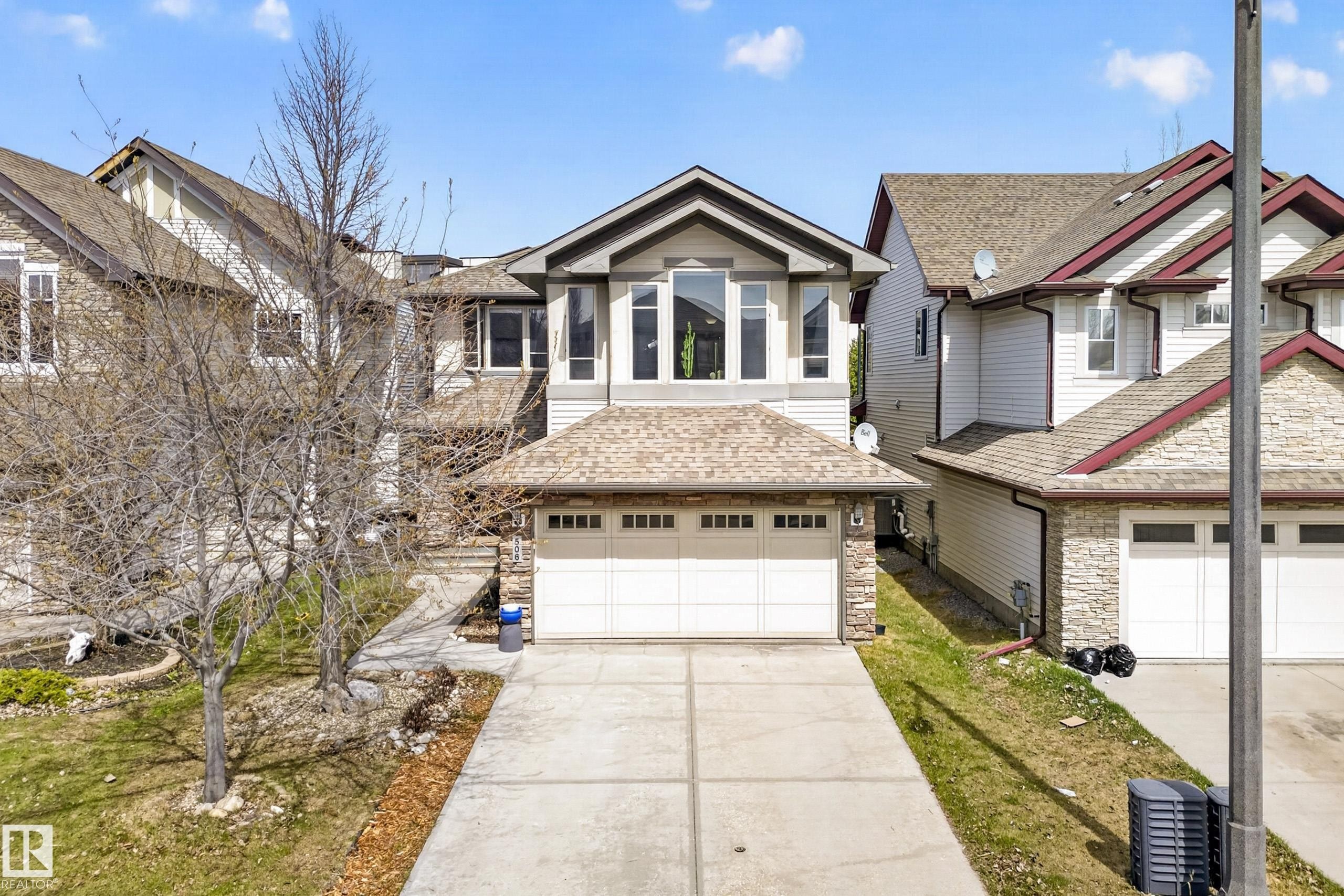 506 Adams Way, Edmonton, AB - Outdoor With Facade