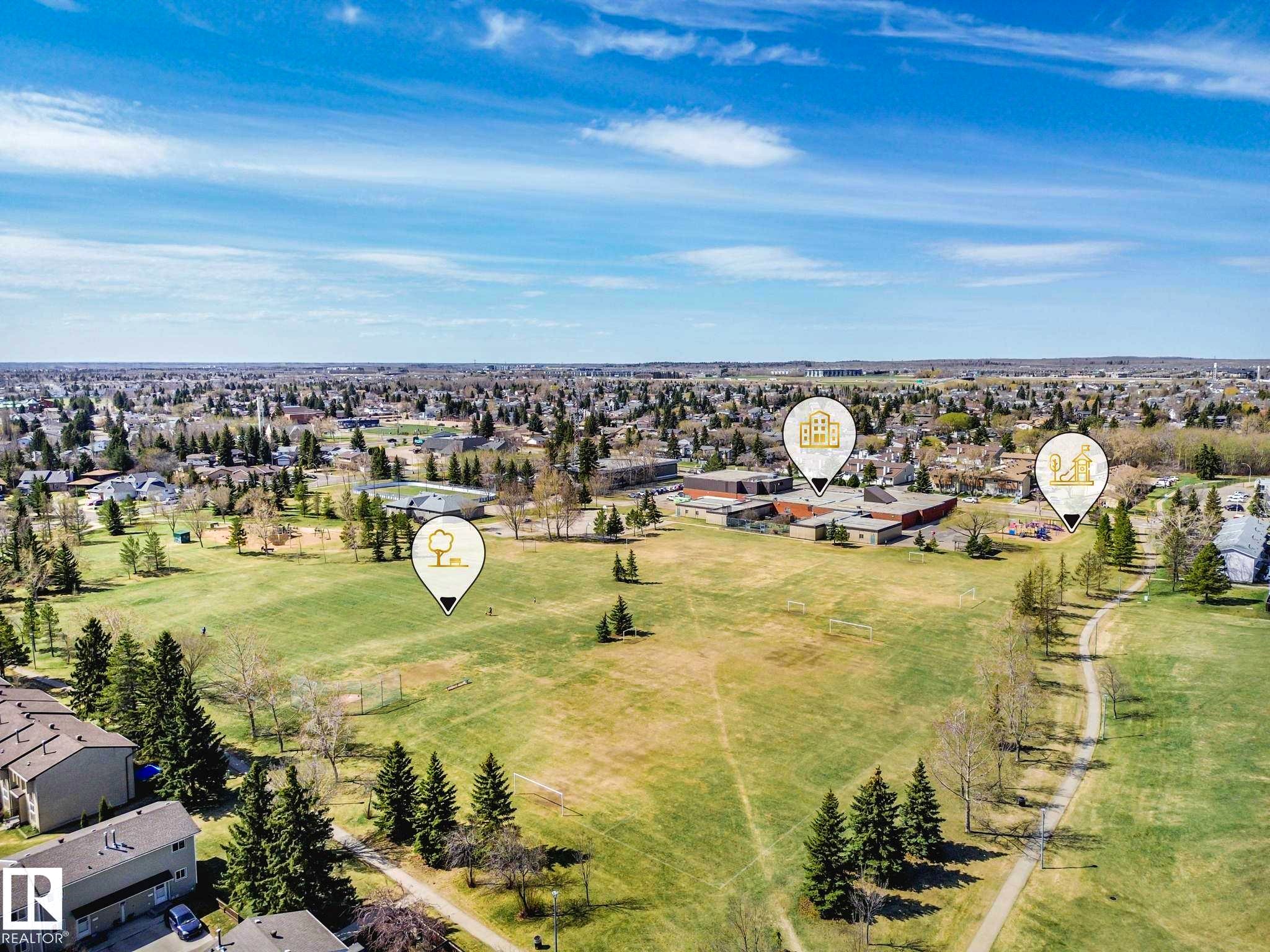 125 Marlborough Place, Edmonton, AB - Outdoor With View