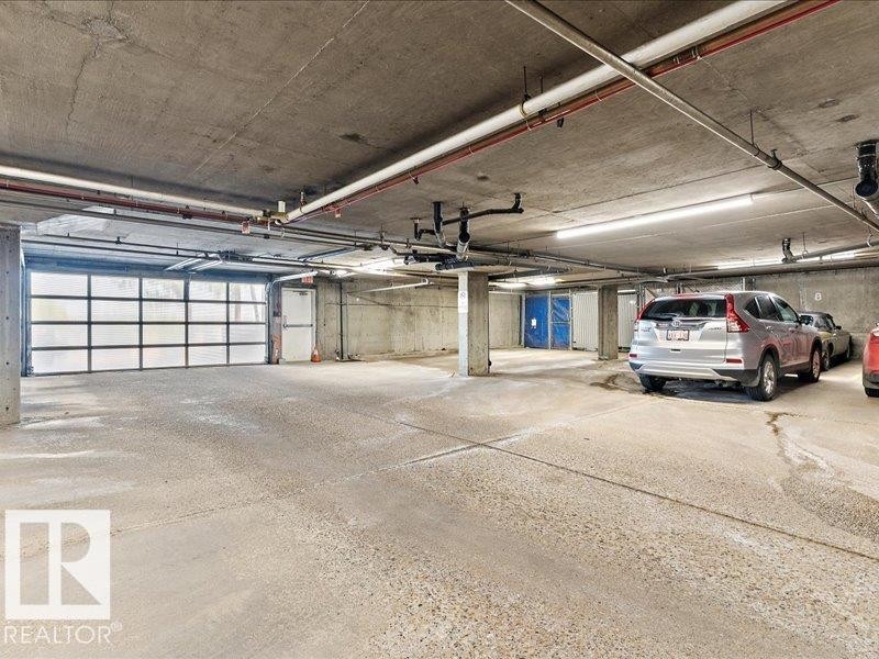 204 9640 105 Street, Edmonton, AB - Indoor Photo Showing Garage