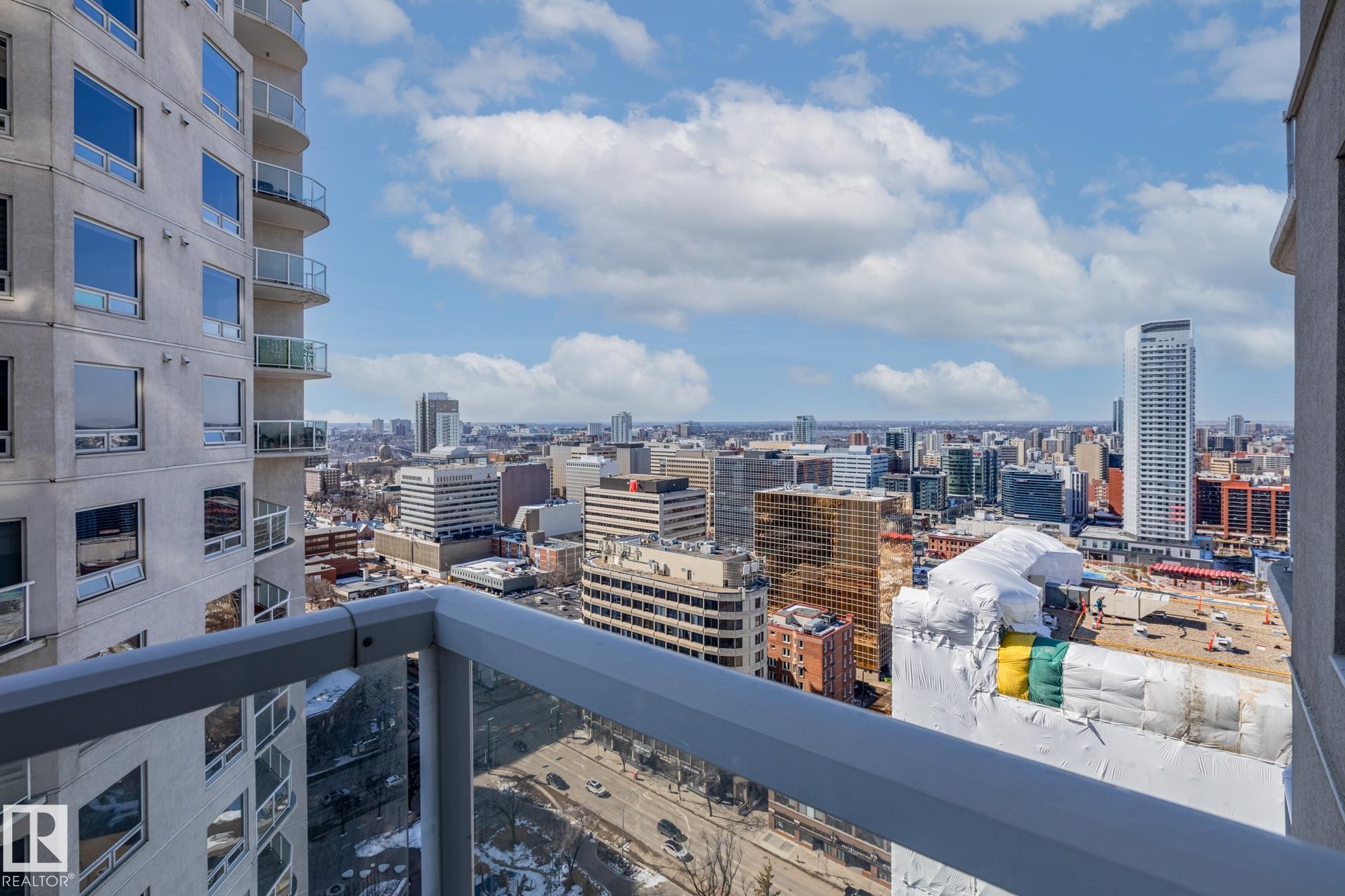 2304 10152 104 Street, Edmonton, AB - Outdoor With Balcony With View