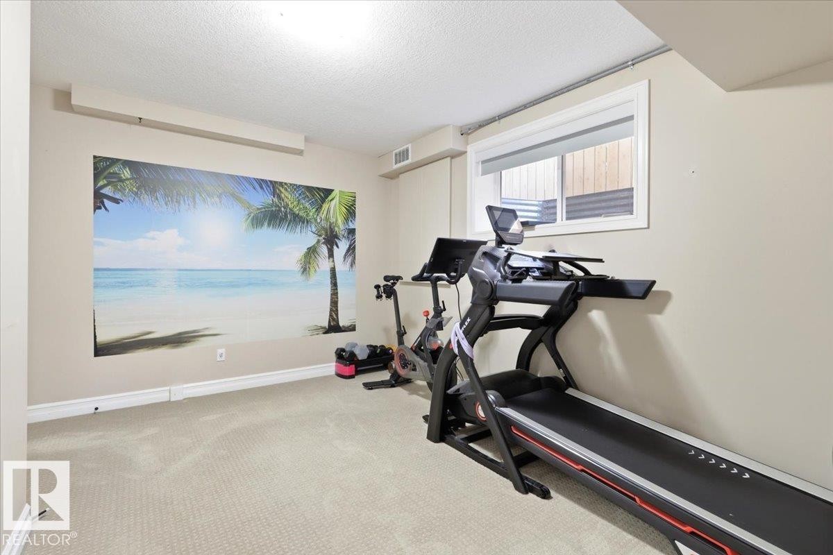 30 Ravine Drive, Devon, AB - Indoor Photo Showing Gym Room