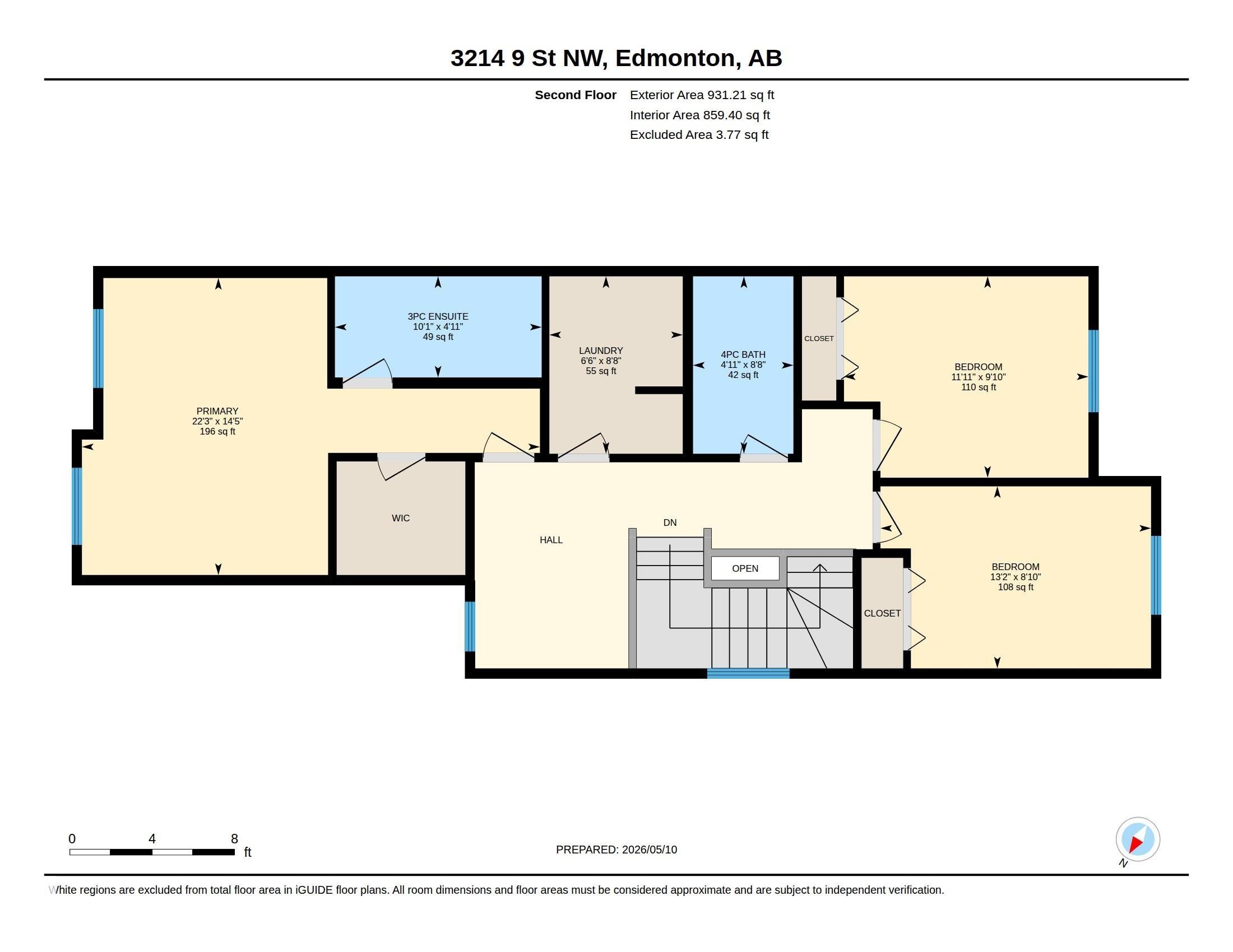 Floor plan - 3214 9 Street, Edmonton, AB - Other