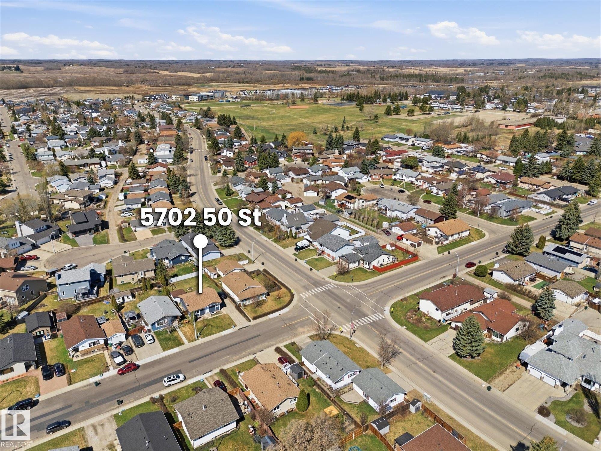 5702 50 Street, Stony Plain, AB - Outdoor With View