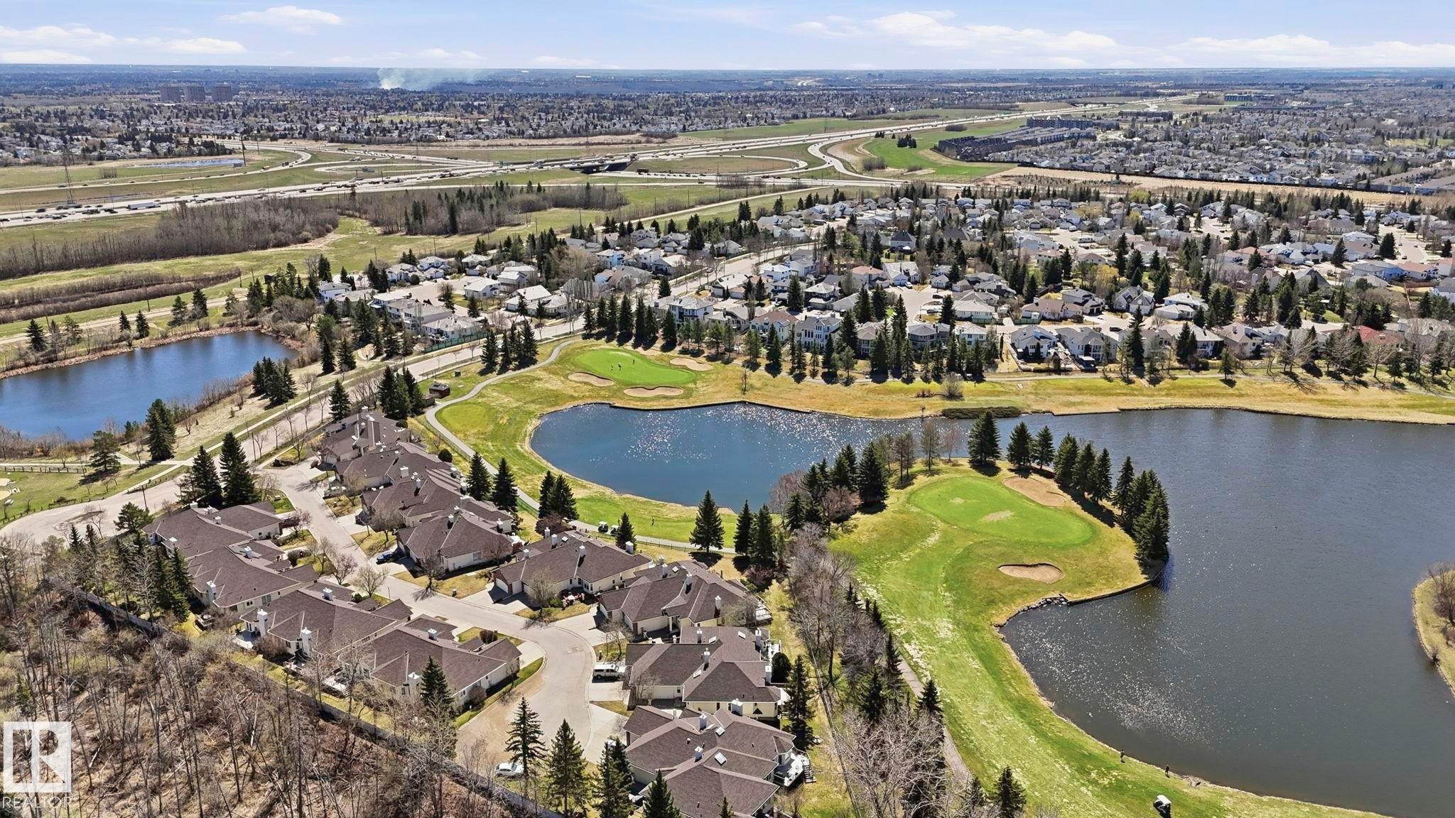 1346 Potter Greens Drive, Edmonton, AB - Outdoor With Body Of Water With View