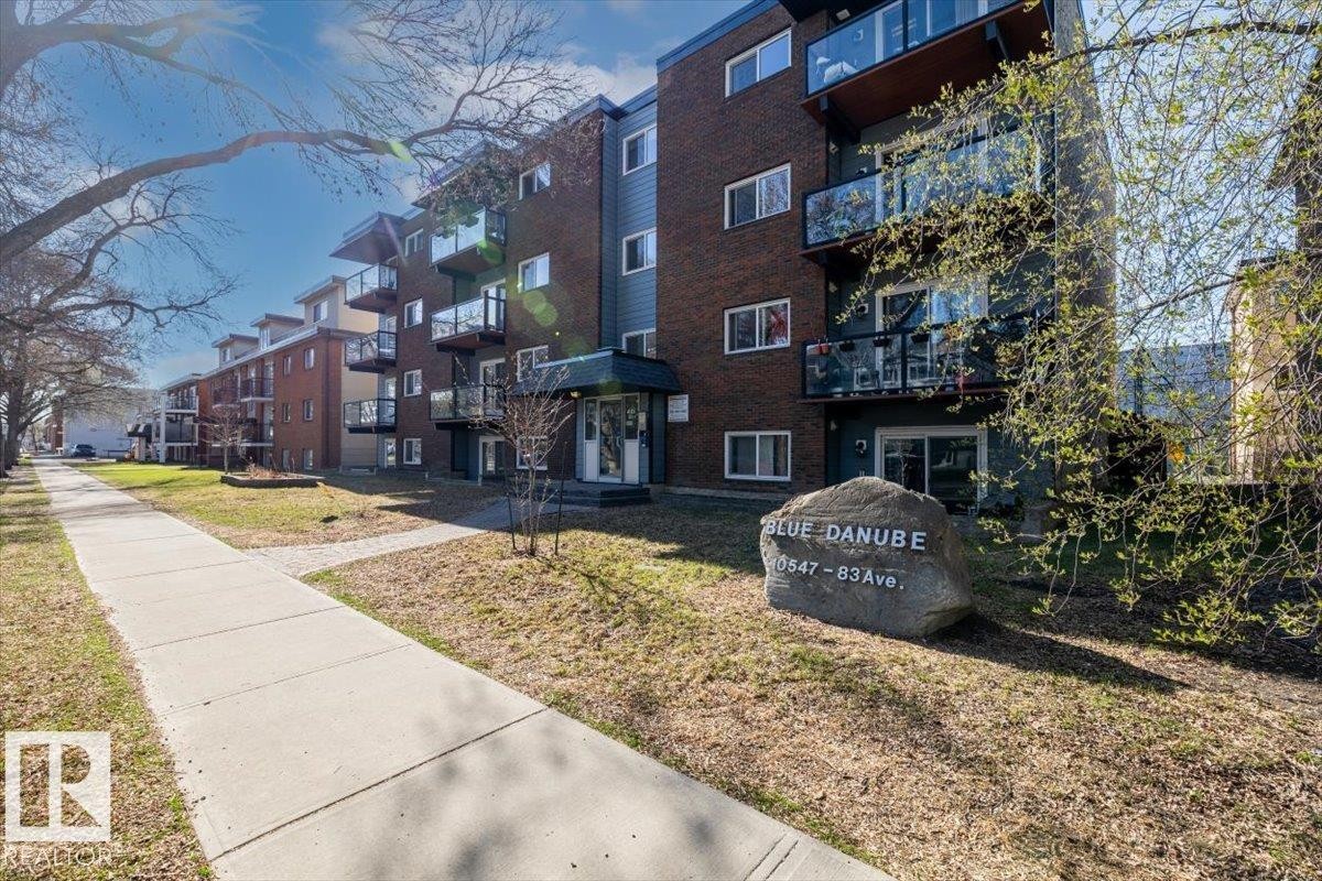 201 10547 83 Avenue, Edmonton, AB - Outdoor With Balcony