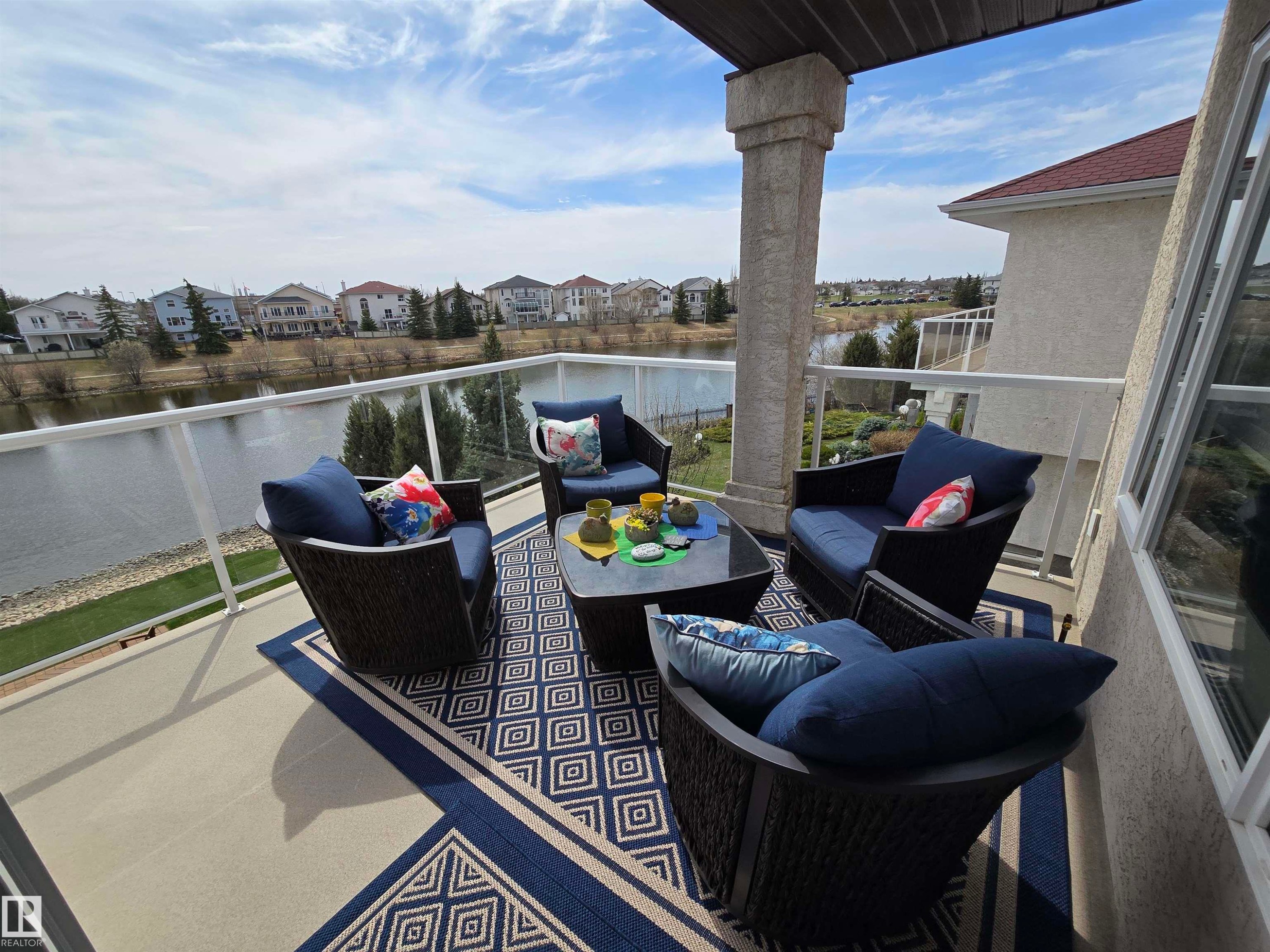 7429 162 Avenue Nw, Edmonton, AB - Outdoor With Deck Patio Veranda With View With Exterior