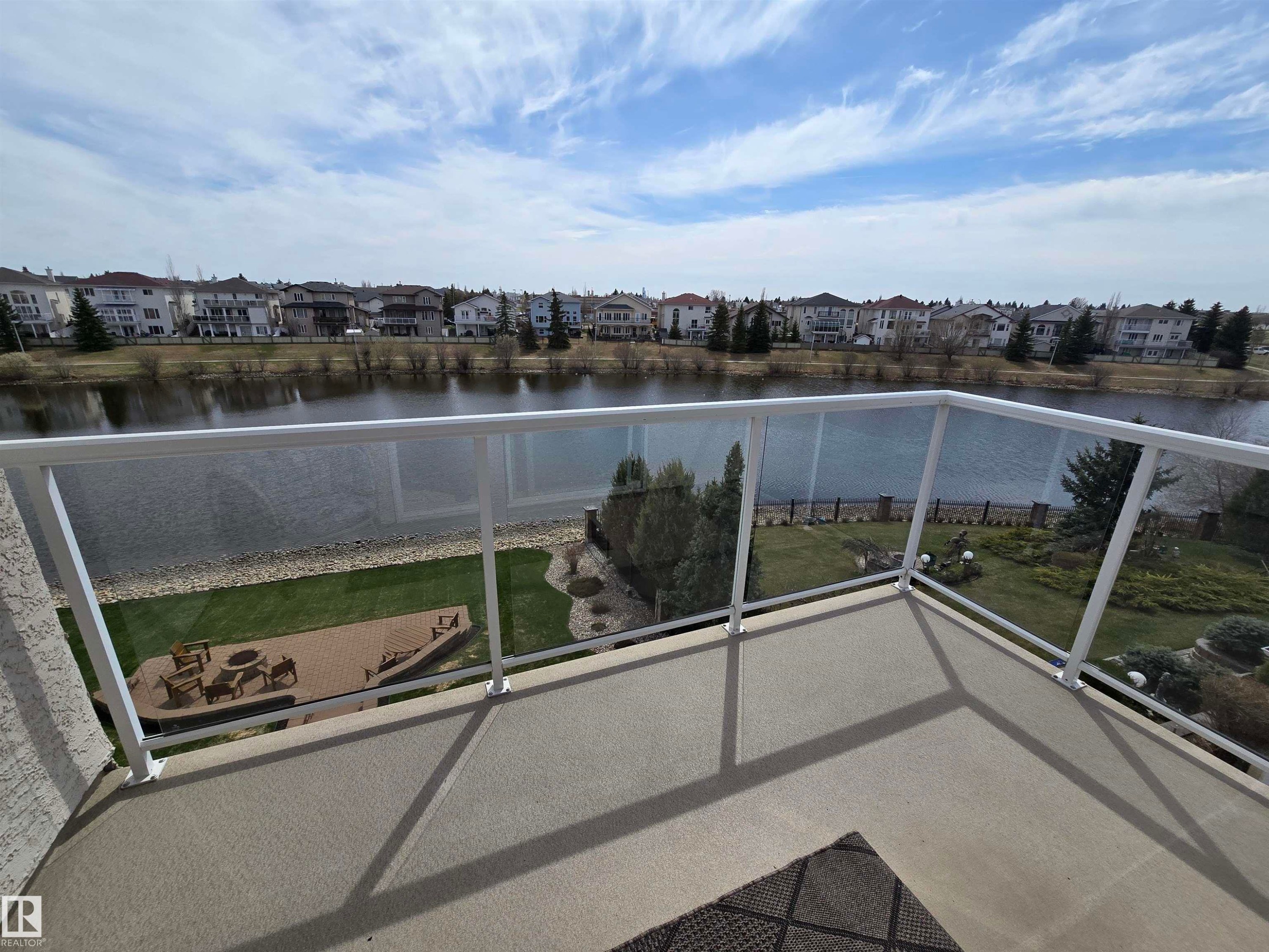 7429 162 Avenue Nw, Edmonton, AB - Outdoor With Body Of Water With Balcony With View