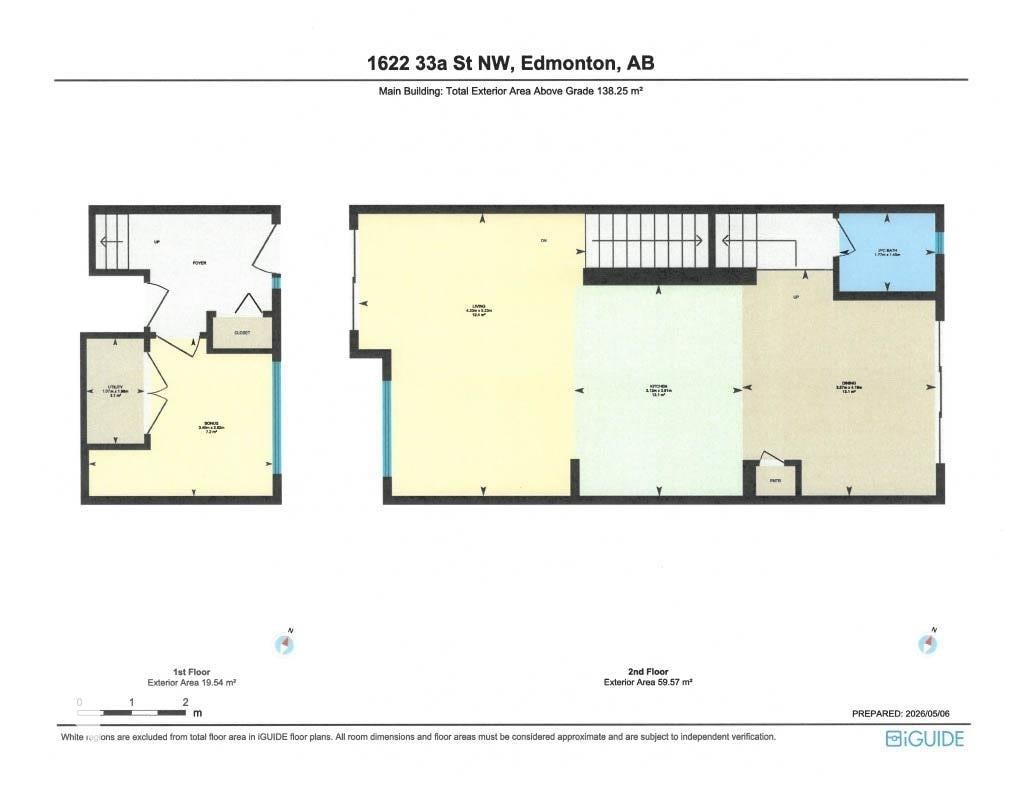 Floor plan - 1622 33A Street Nw, Edmonton, AB - Other