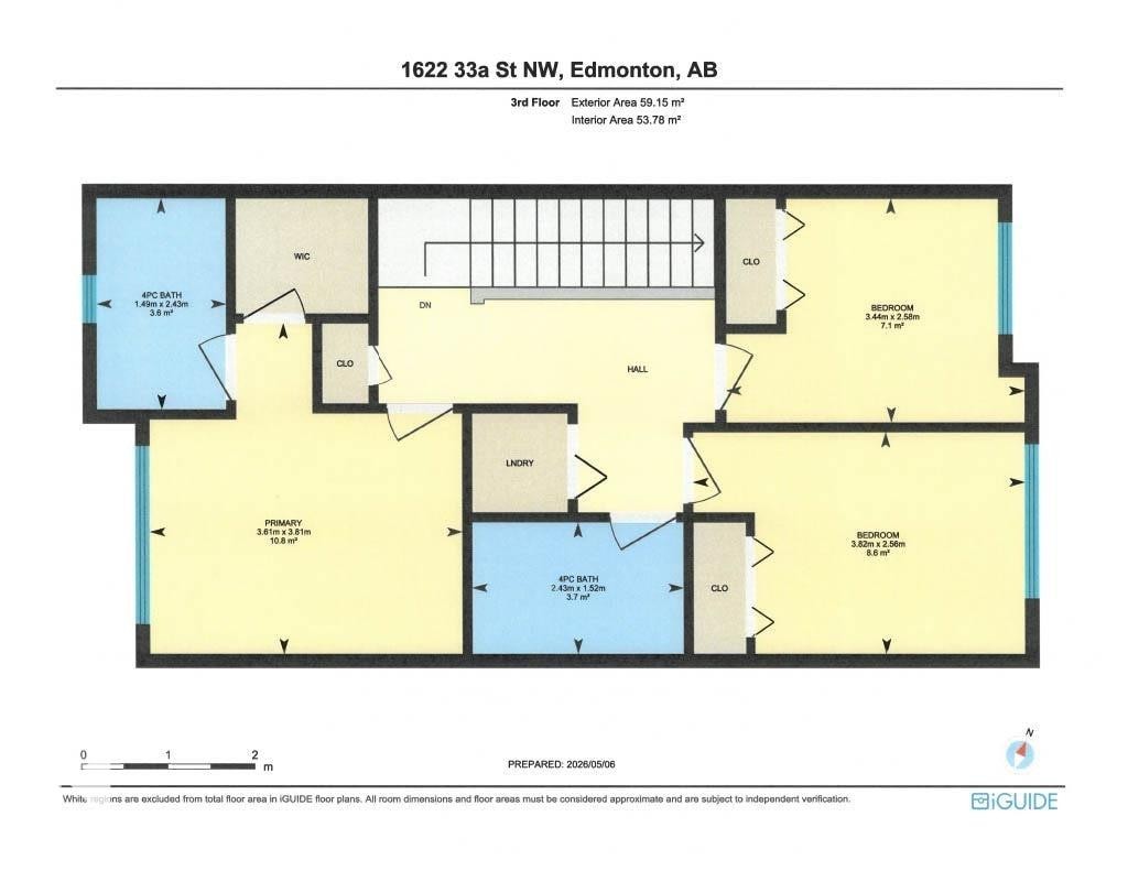 Floor plan - 1622 33A Street Nw, Edmonton, AB - Other