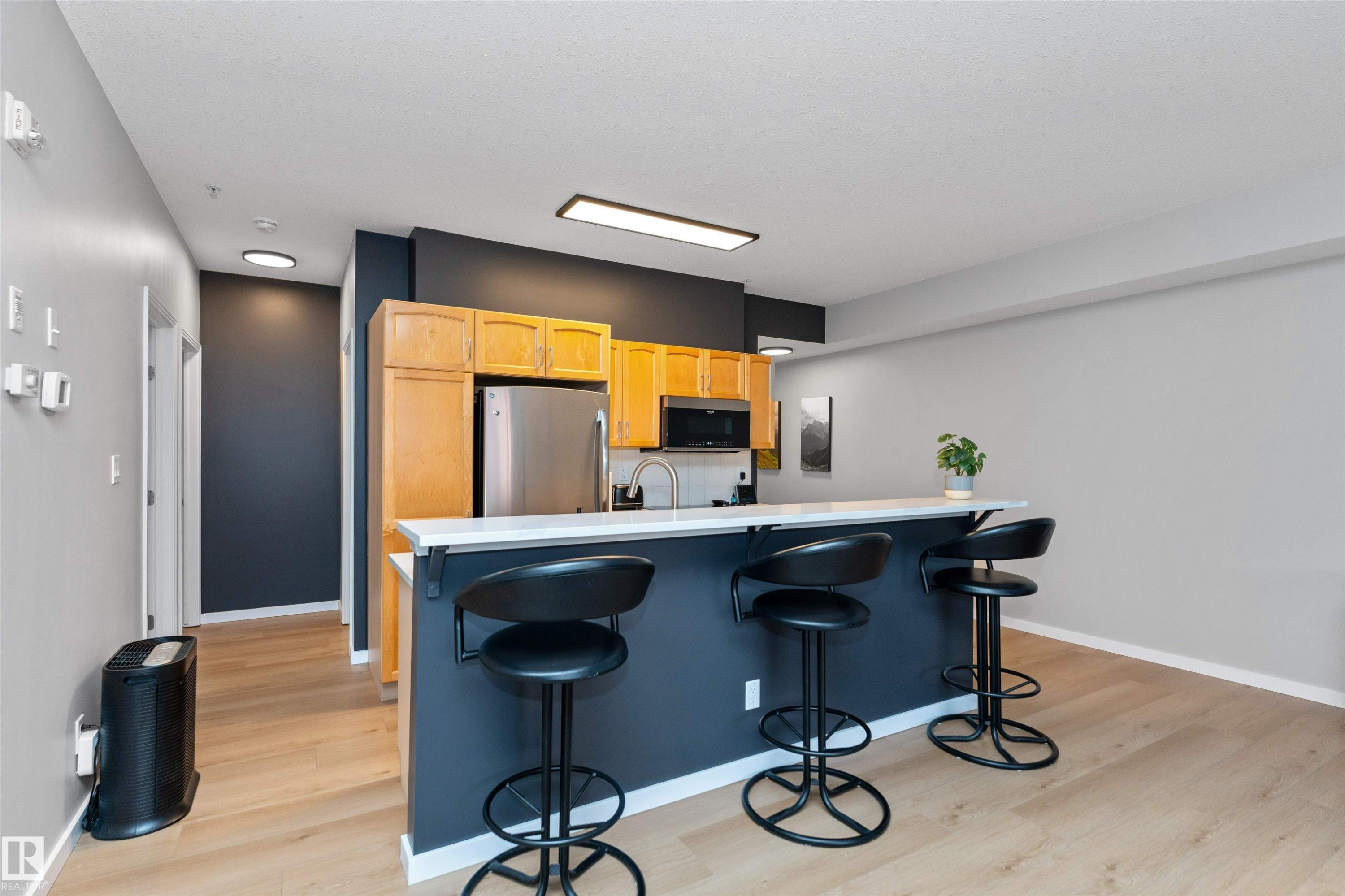 303 9828 112 Street, Edmonton, AB - Indoor Photo Showing Kitchen