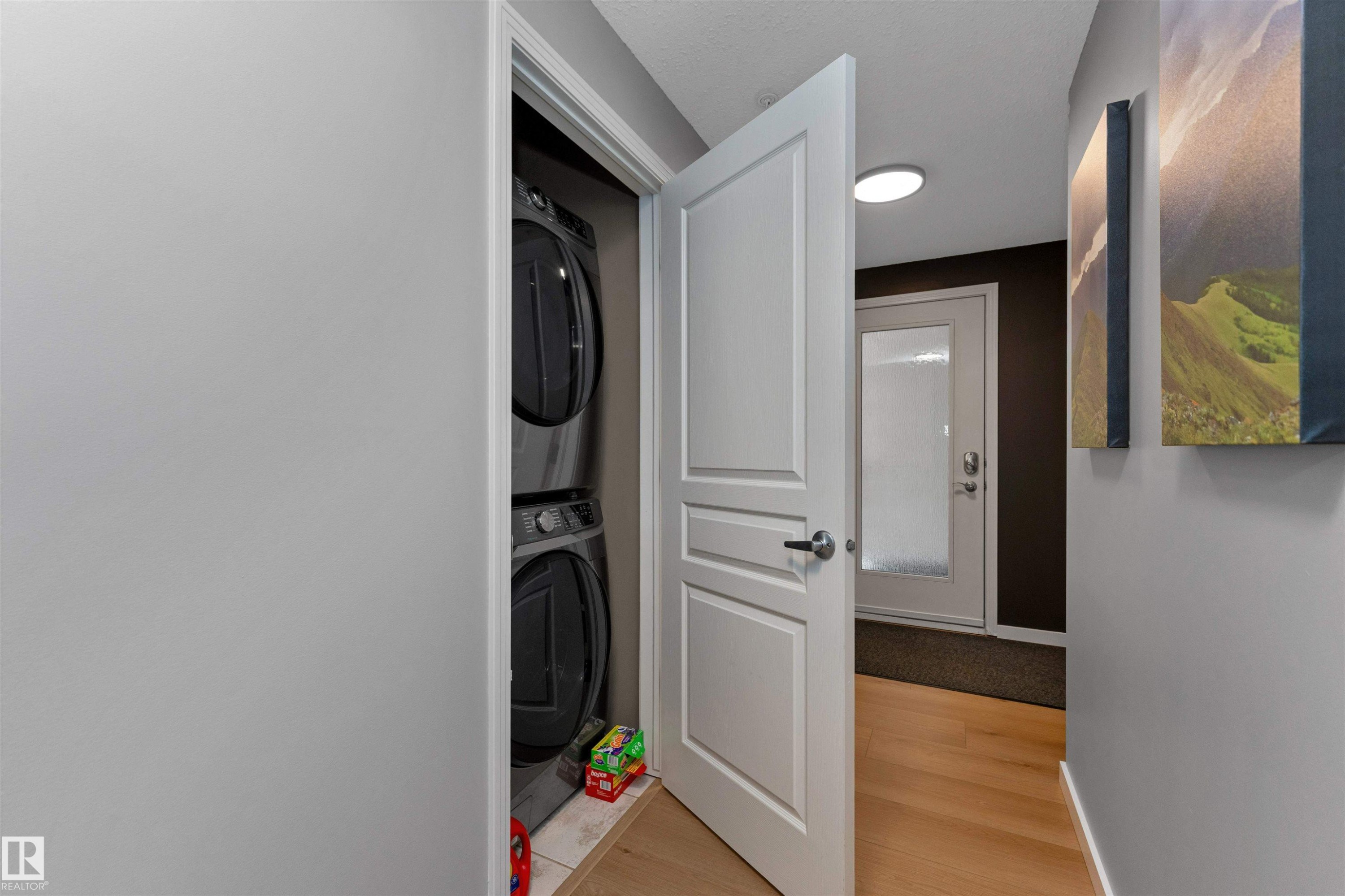 303 9828 112 Street, Edmonton, AB - Indoor Photo Showing Laundry Room