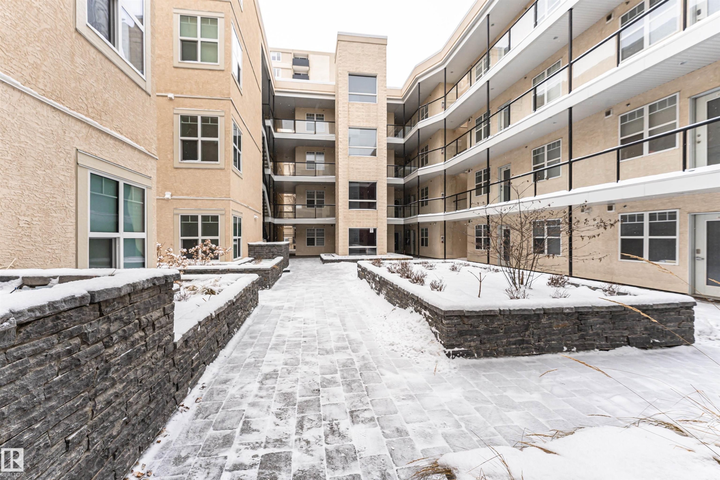 303 9828 112 Street, Edmonton, AB - Outdoor With Balcony With Facade