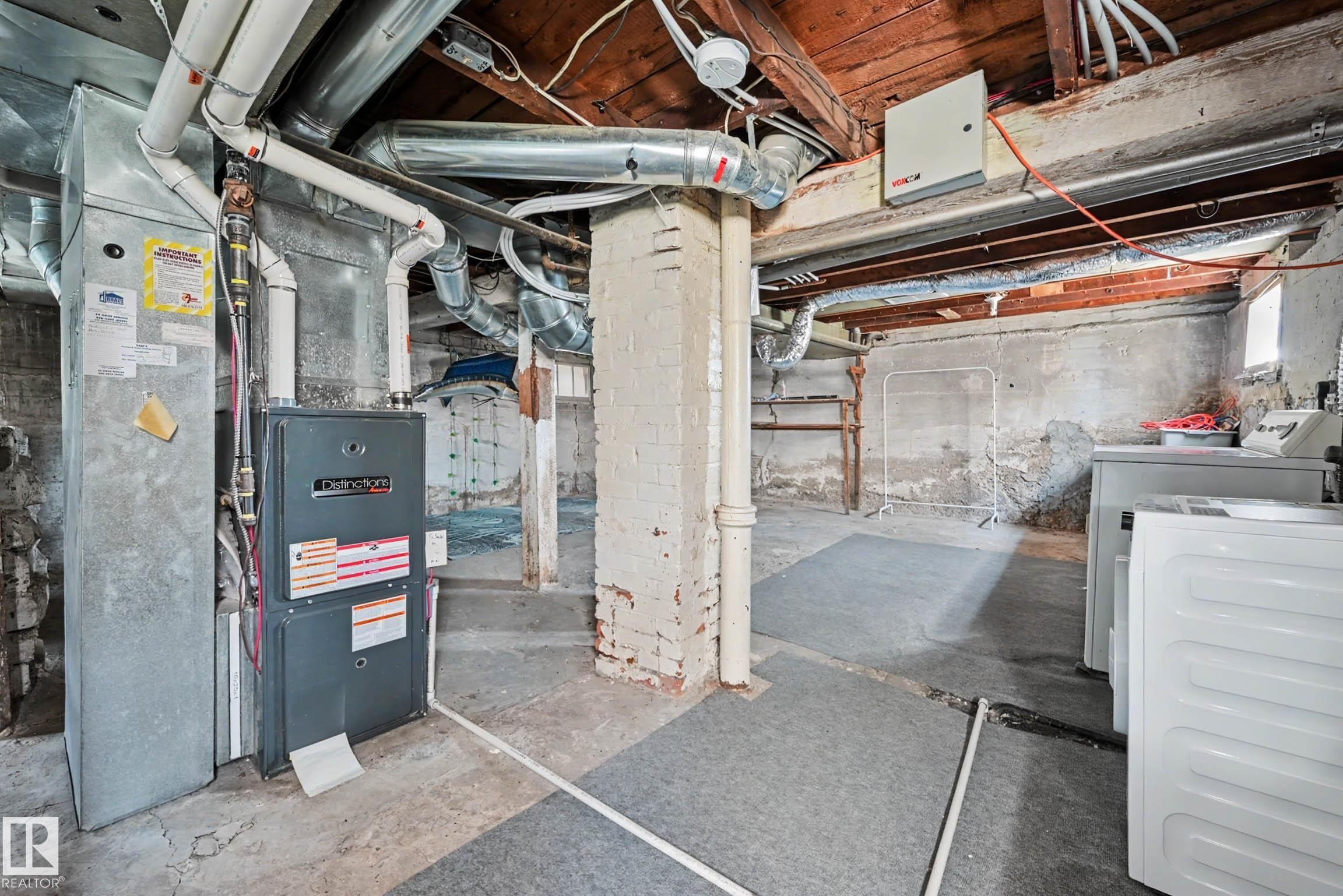11634 123 Street, Edmonton, AB - Indoor Photo Showing Basement