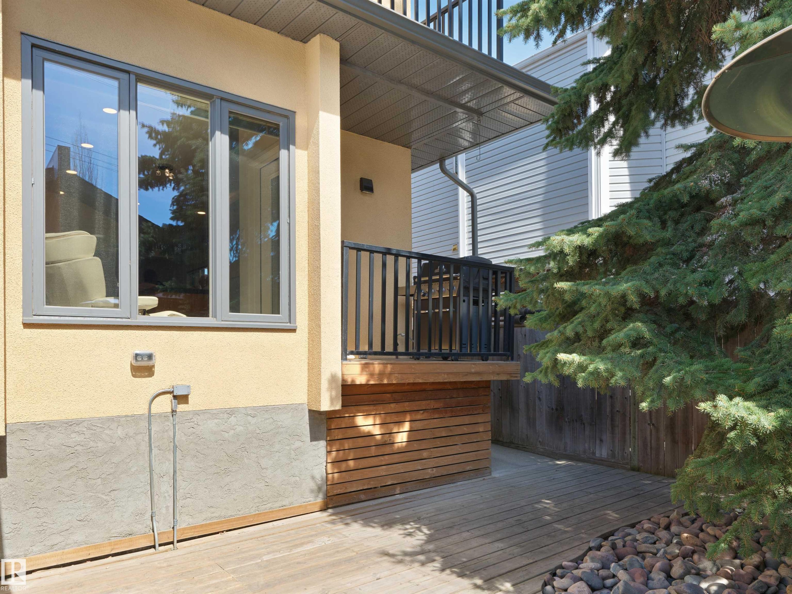 10725 University Avenue, Edmonton, AB - Outdoor With Deck Patio Veranda With Exterior