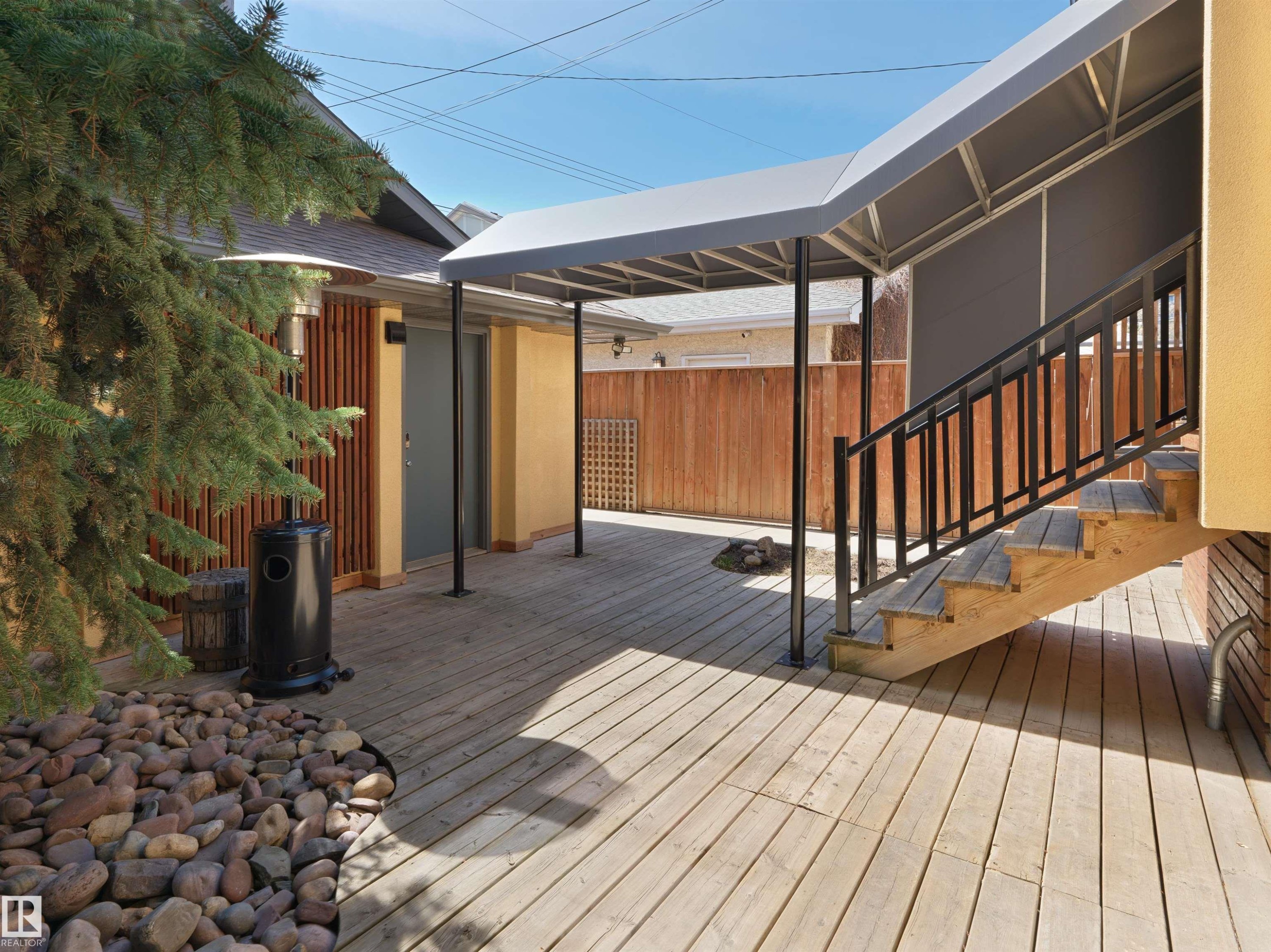 10725 University Avenue, Edmonton, AB - Outdoor With Deck Patio Veranda With Exterior