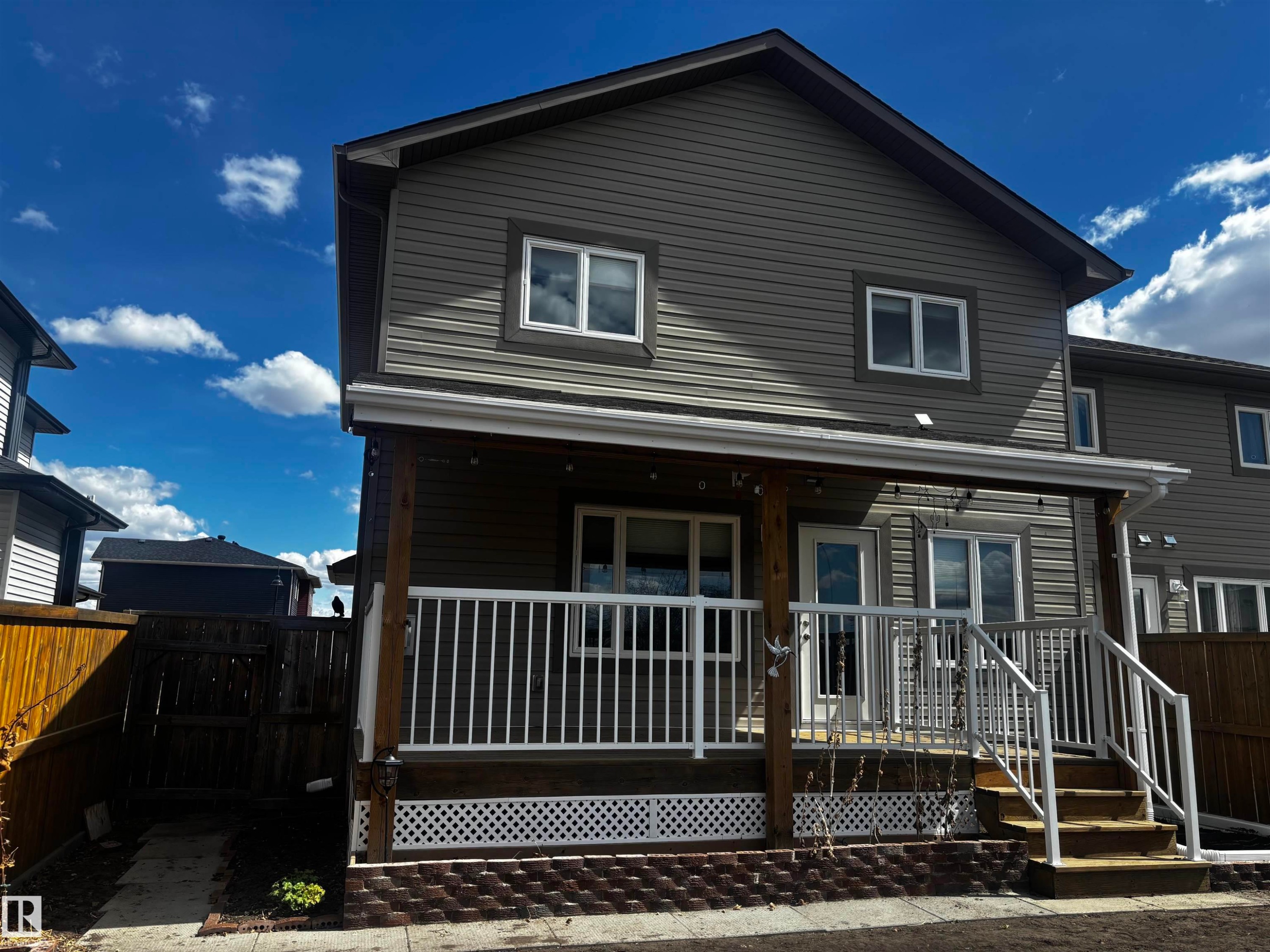 4914 47 Street, Redwater, AB - Outdoor With Deck Patio Veranda