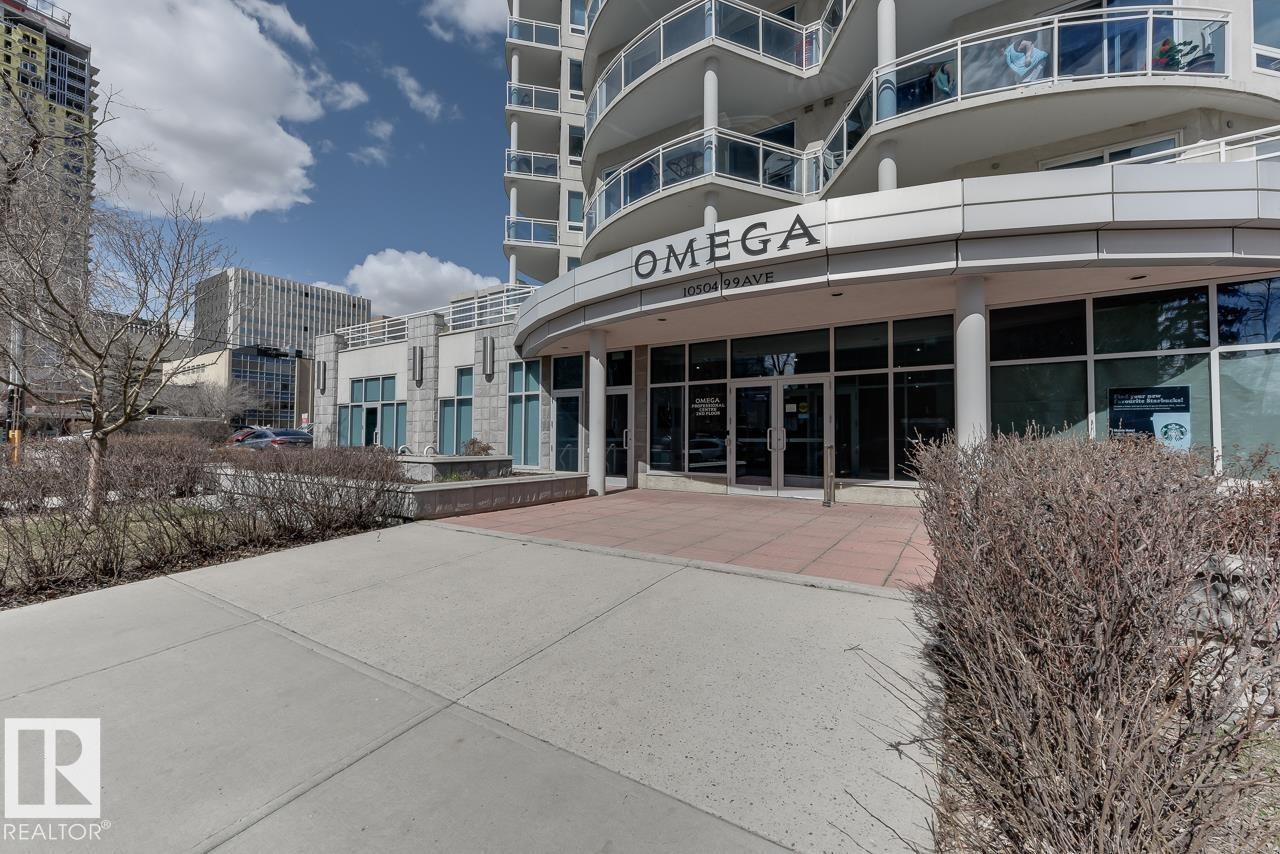 1201 10504 99 Avenue, Edmonton, AB - Outdoor With Balcony