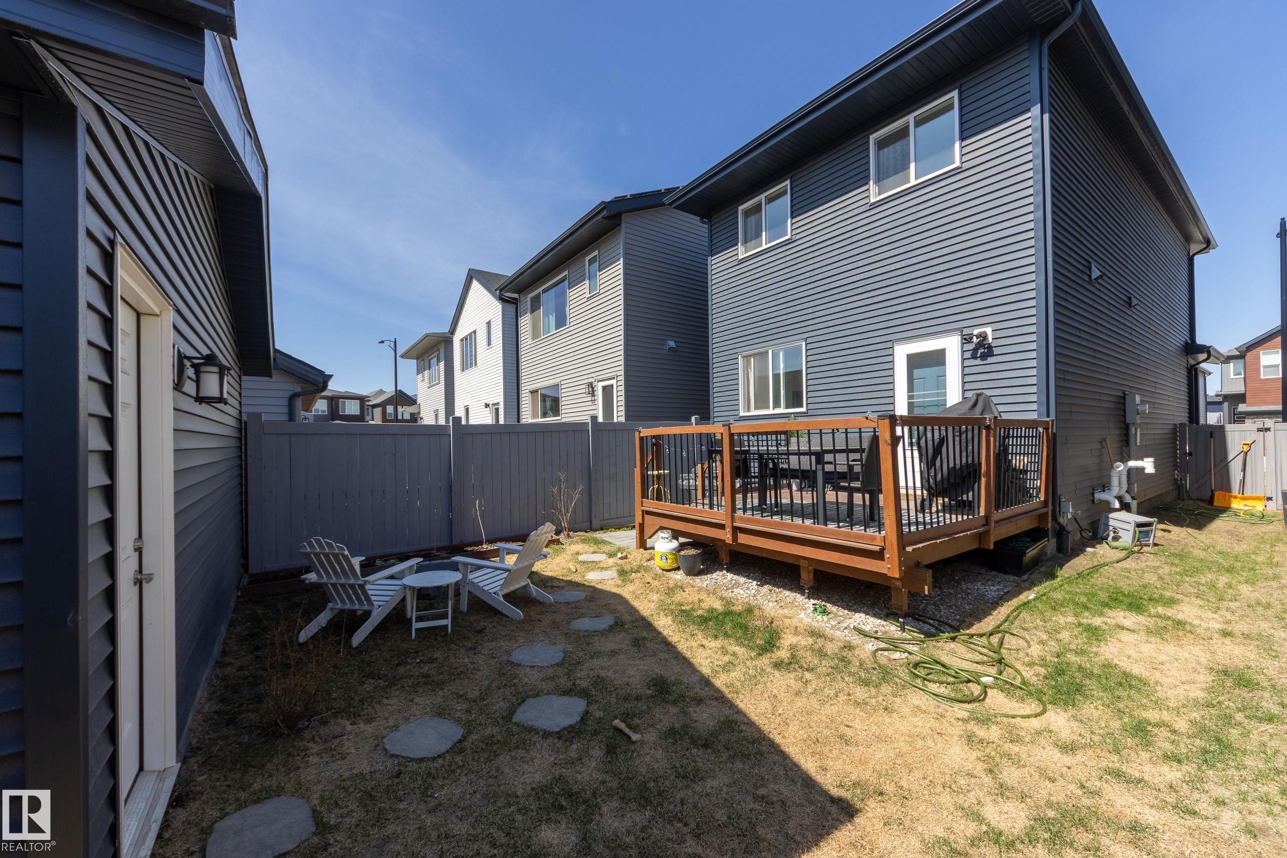 19281 22A Avenue, Edmonton, AB - Outdoor With Deck Patio Veranda With Exterior