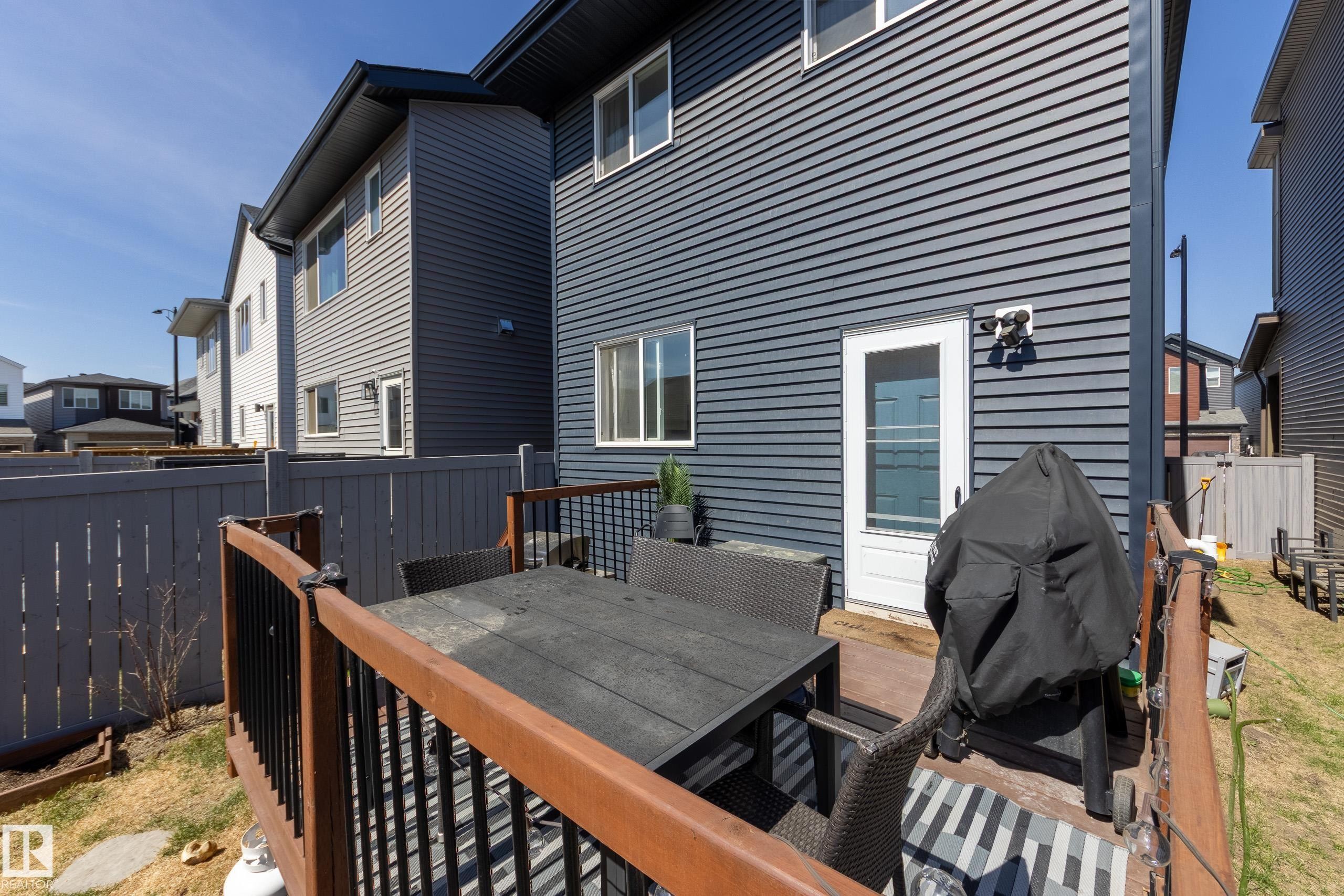 19281 22A Avenue, Edmonton, AB - Outdoor With Deck Patio Veranda With Exterior