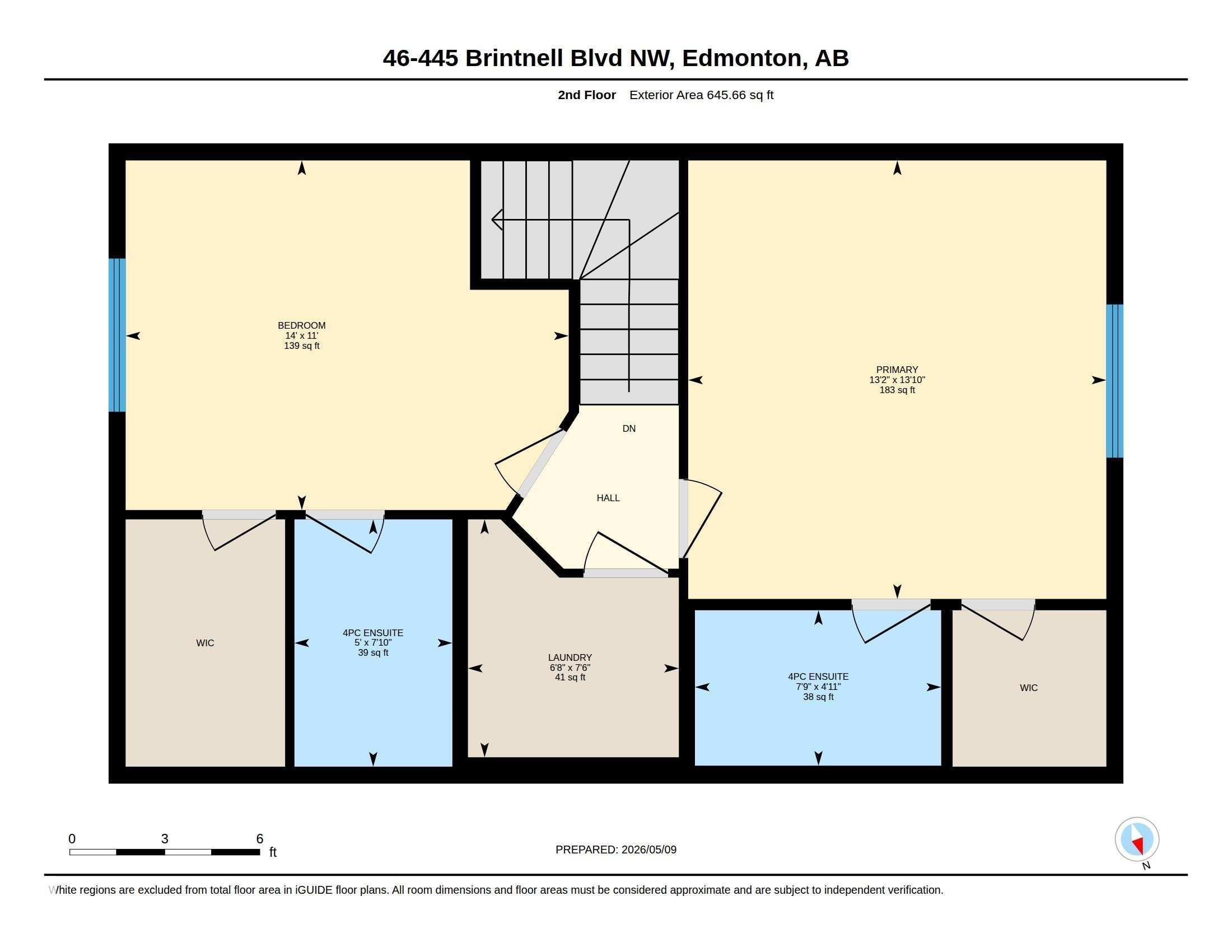 Floor plan - 46 445 Brintnell Boulevard, Edmonton, AB - Other