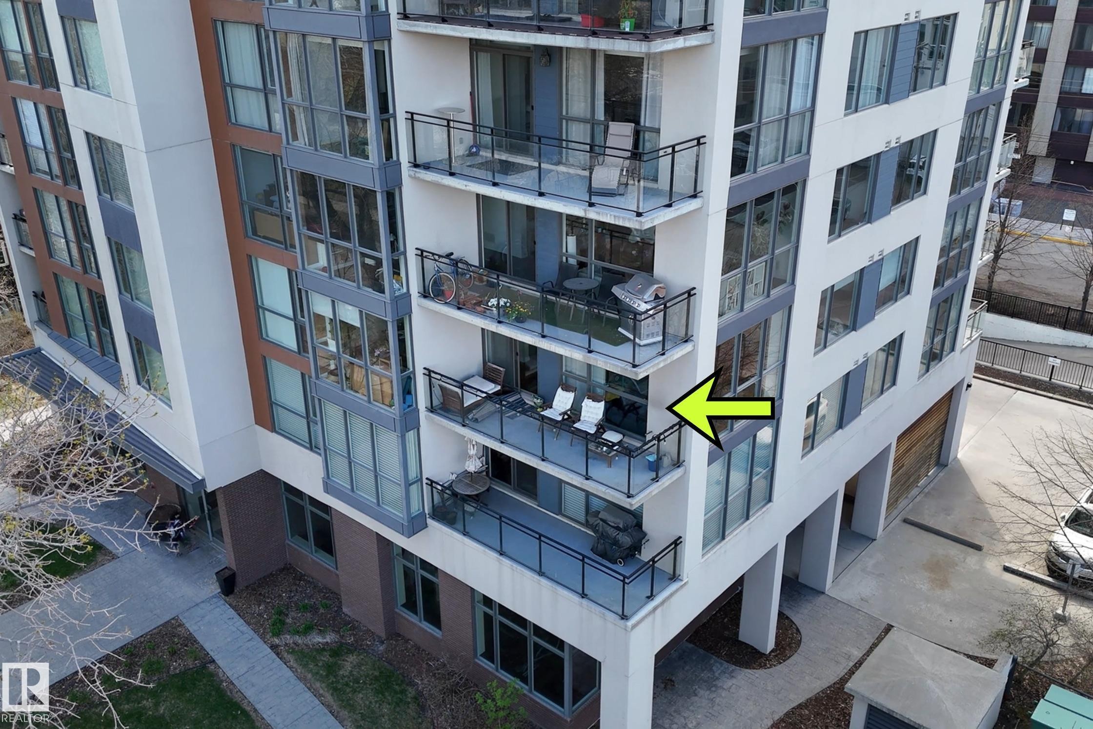 304 10046 117 Street, Edmonton, AB - Outdoor With Balcony