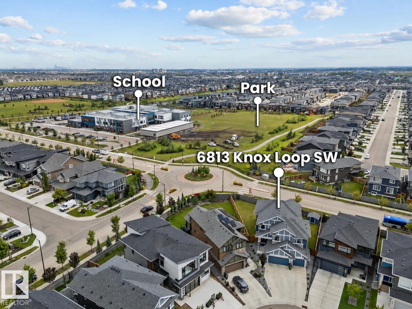 6813 Knox Loop, Edmonton, AB - Outdoor With View