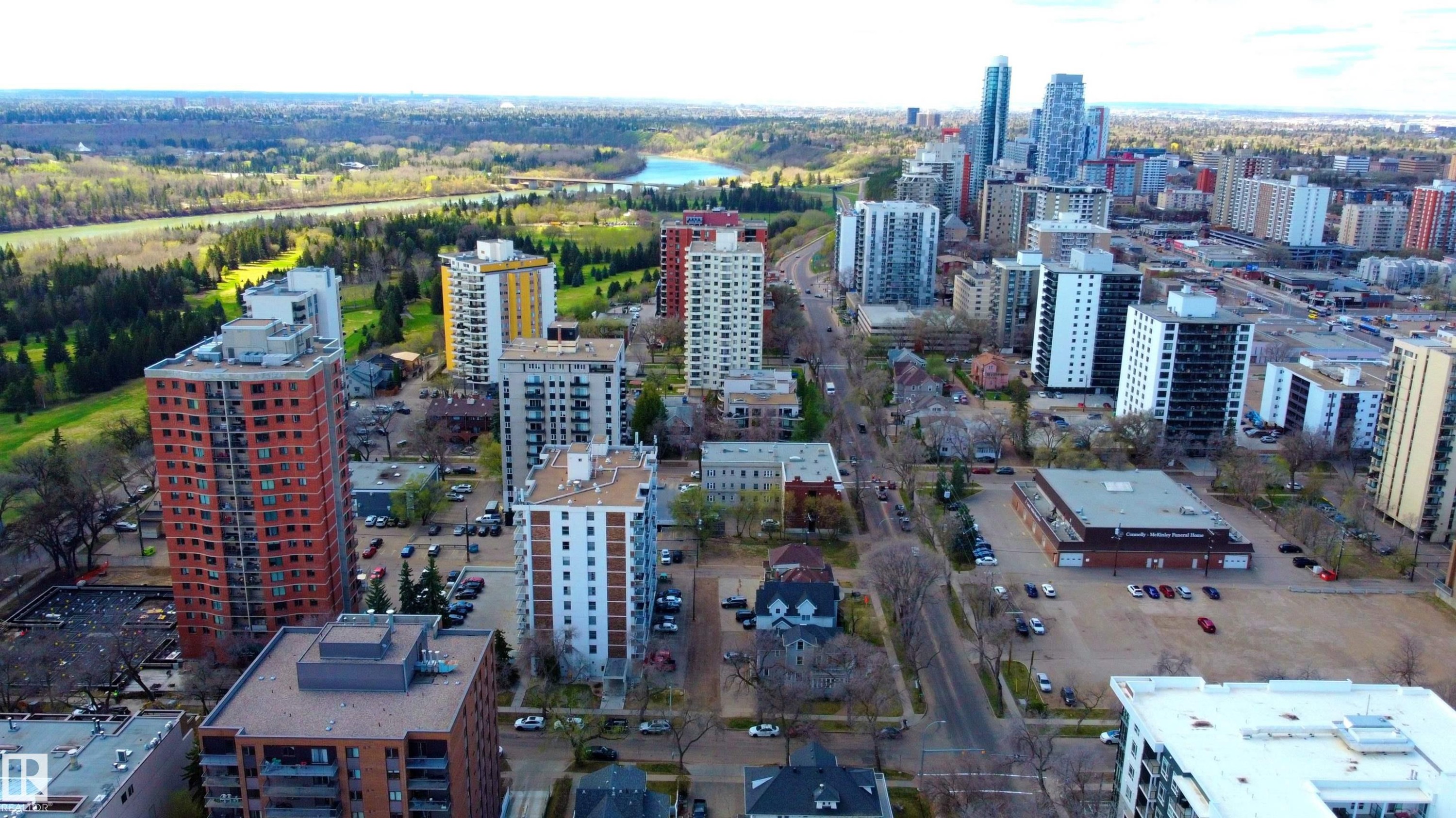 905 9940 112 Street, Edmonton, AB - Outdoor With View