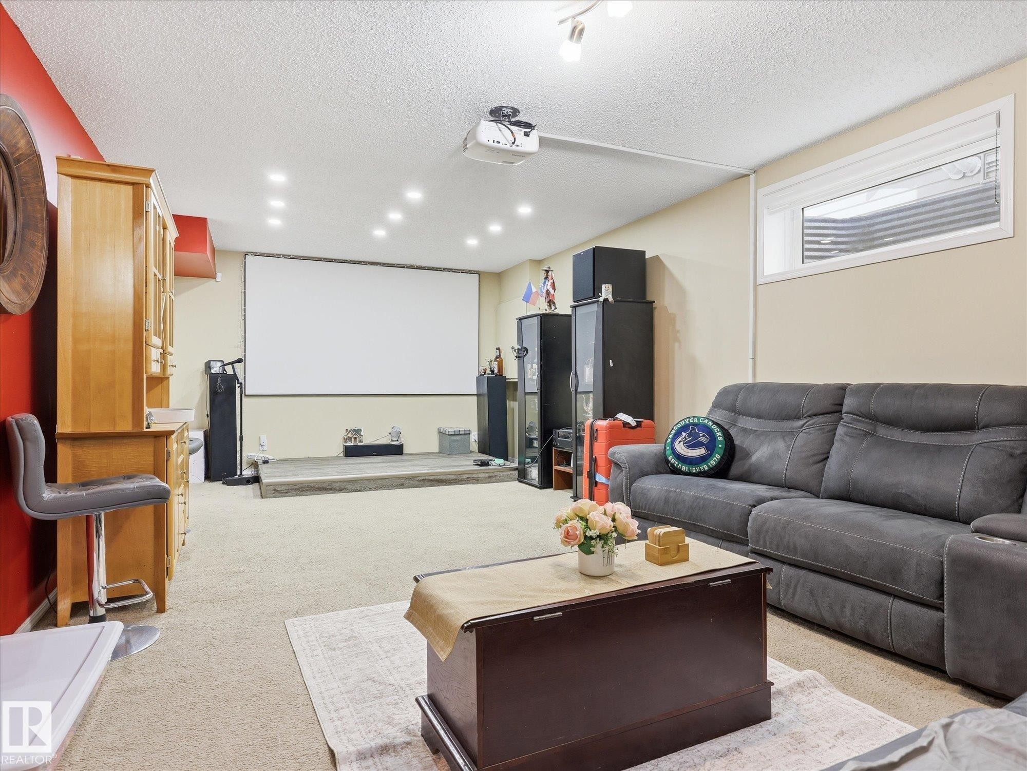 15135 43 Street Nw, Edmonton, AB - Indoor Photo Showing Basement