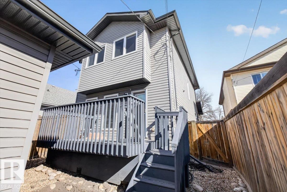 14835 103 Avenue, Edmonton, AB - Outdoor With Deck Patio Veranda With Exterior