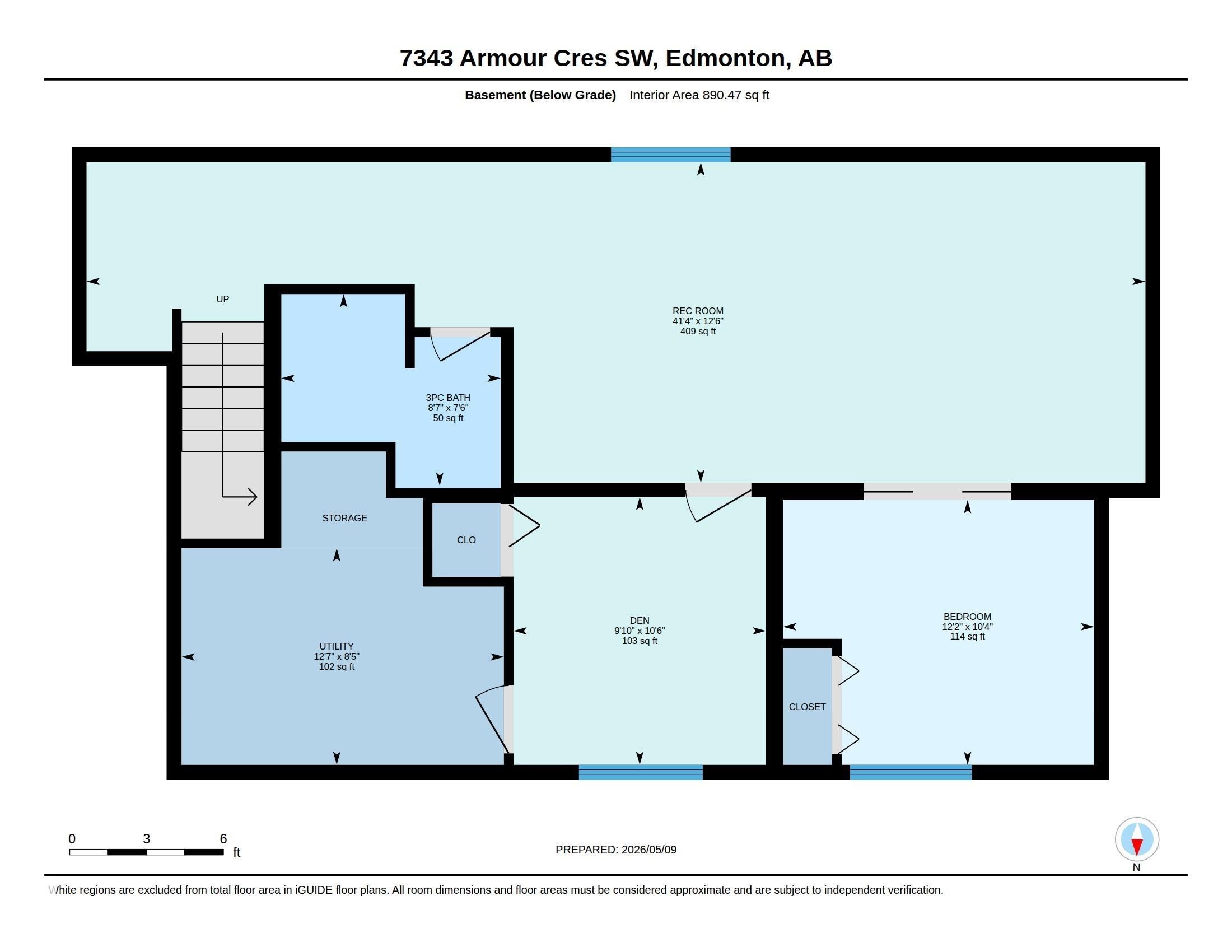 Floor plan - 7343 Armour Crescent, Edmonton, AB - Other