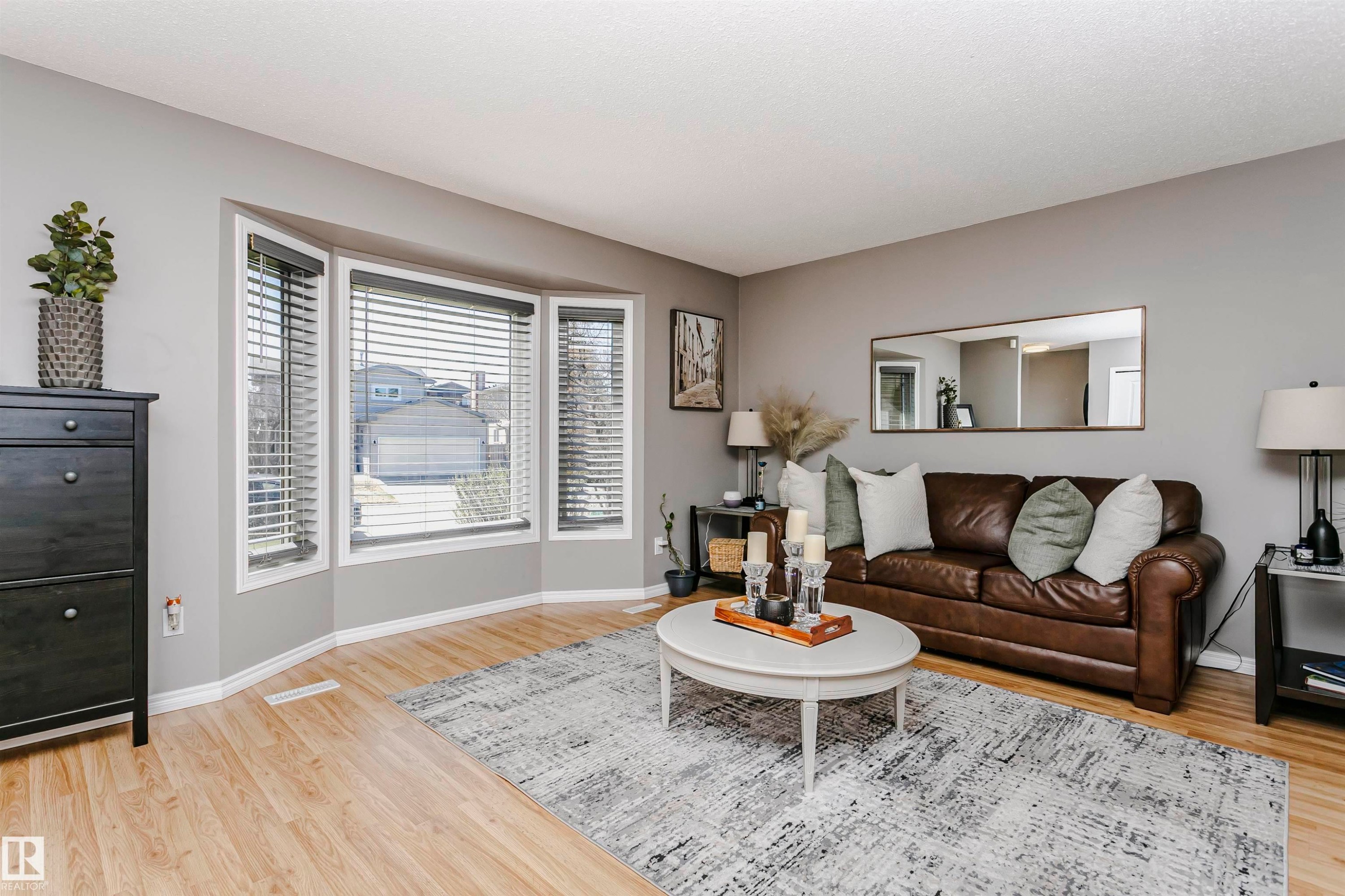 1044 106 Street, Edmonton, AB - Indoor Photo Showing Living Room