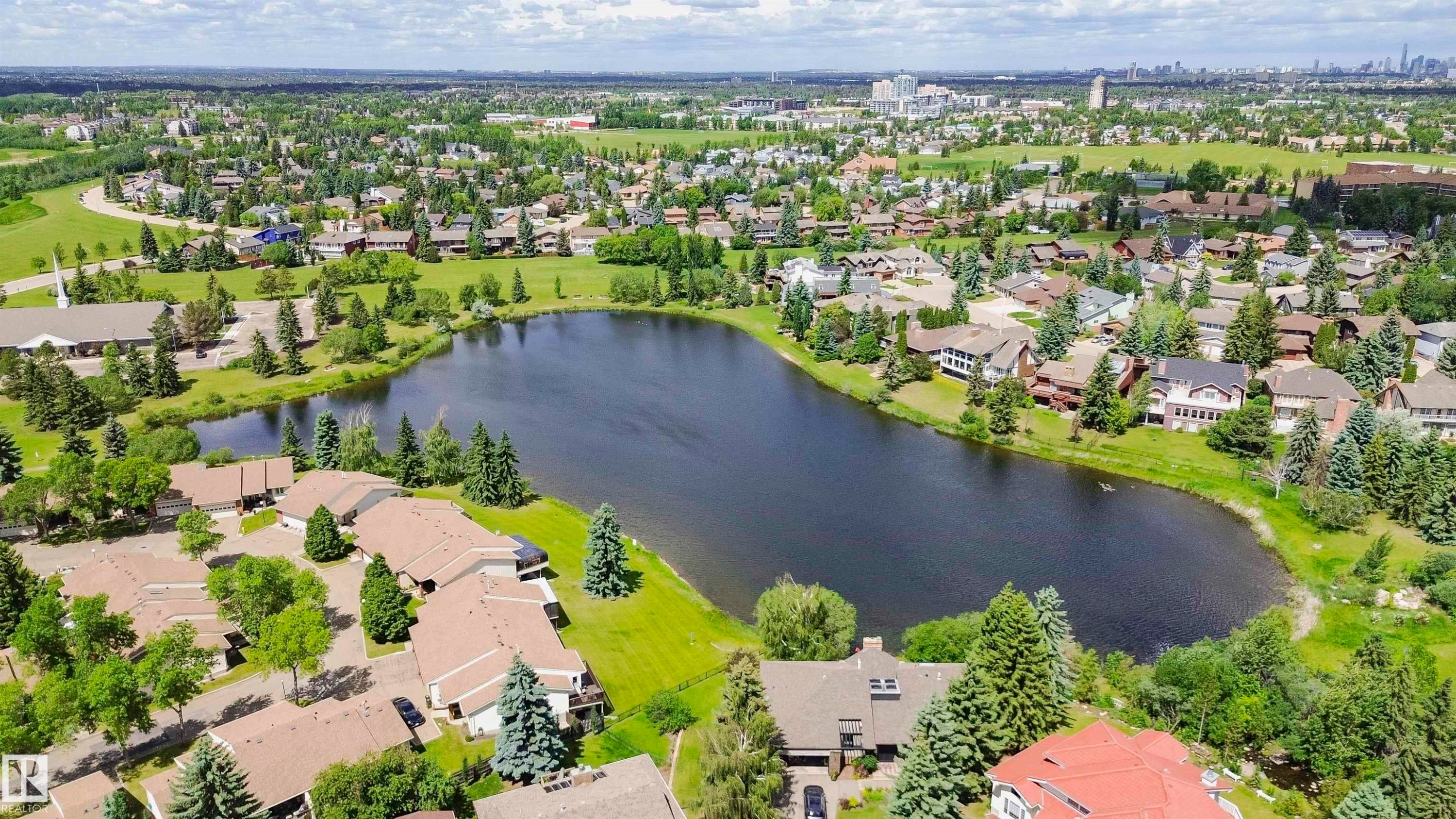 1044 106 Street, Edmonton, AB - Outdoor With Body Of Water With View