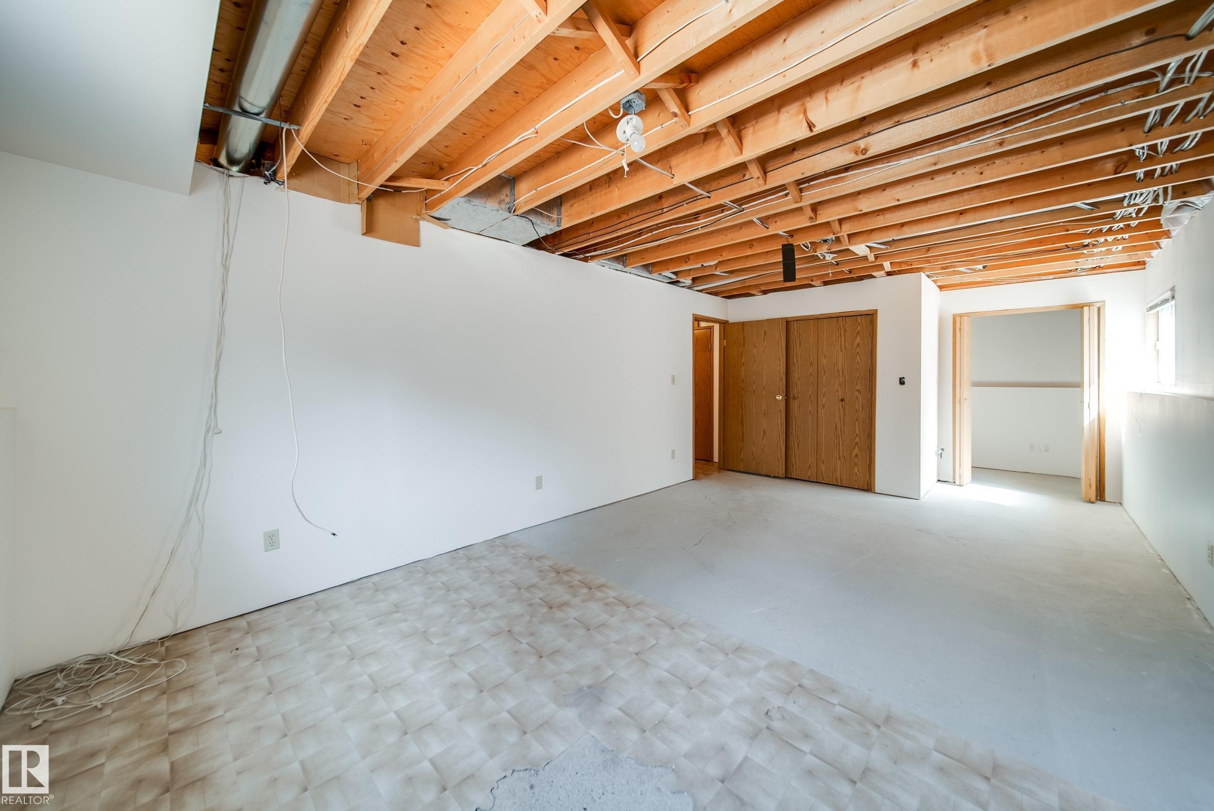1030 106 Street, Edmonton, AB - Indoor Photo Showing Basement