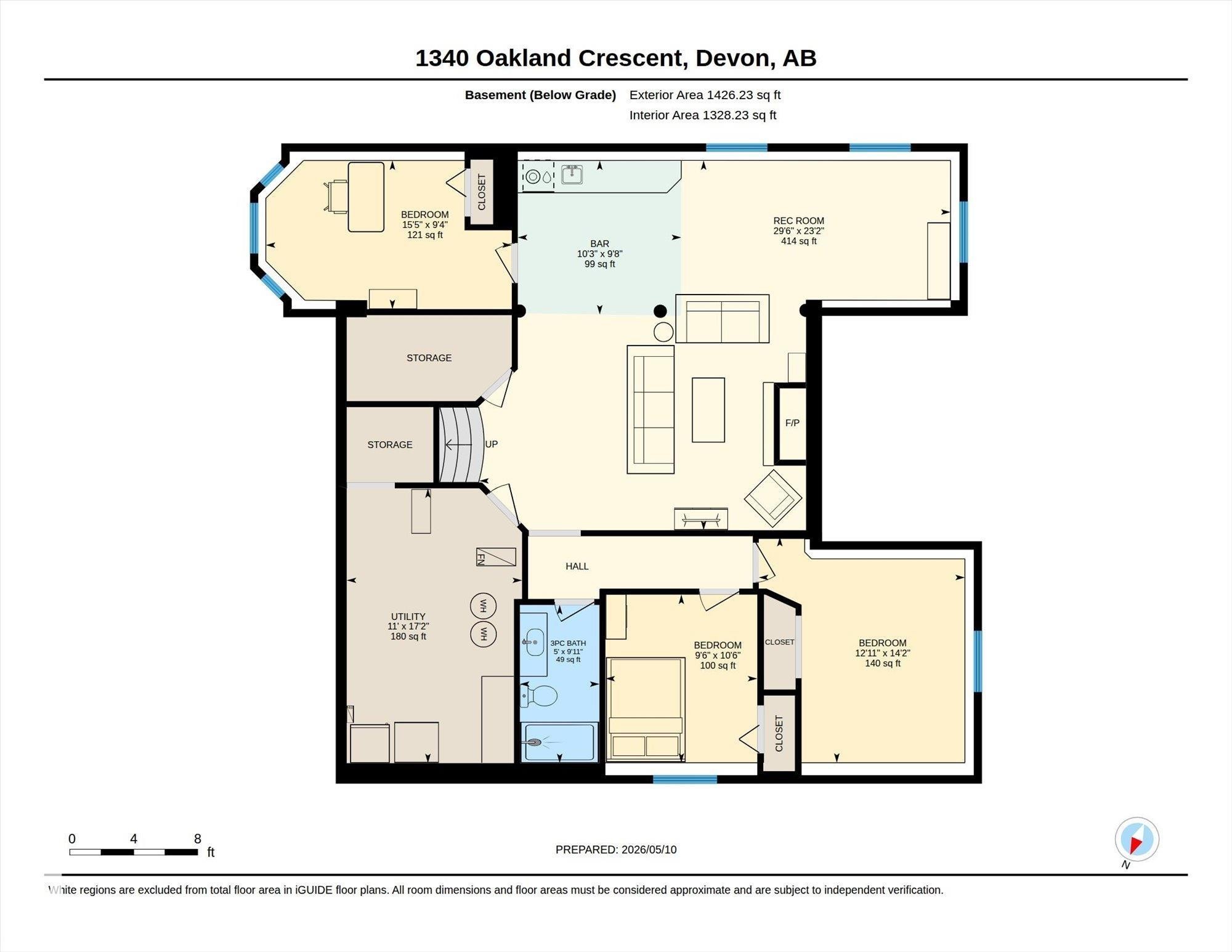 Floor plan - 1340 Oakland Crescent, Devon, AB - Other