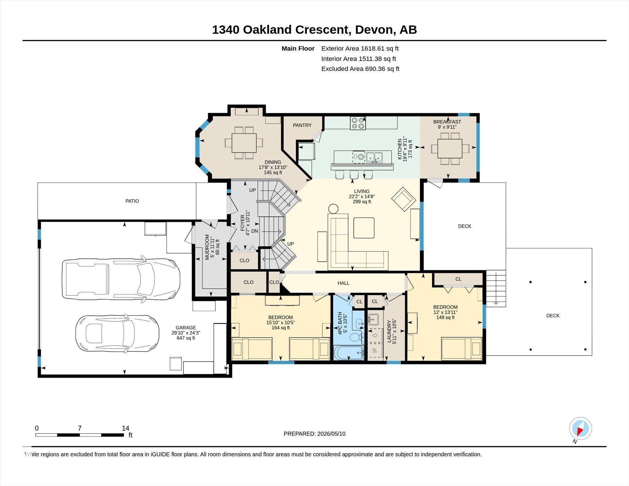 Floor plan - 1340 Oakland Crescent, Devon, AB - Other