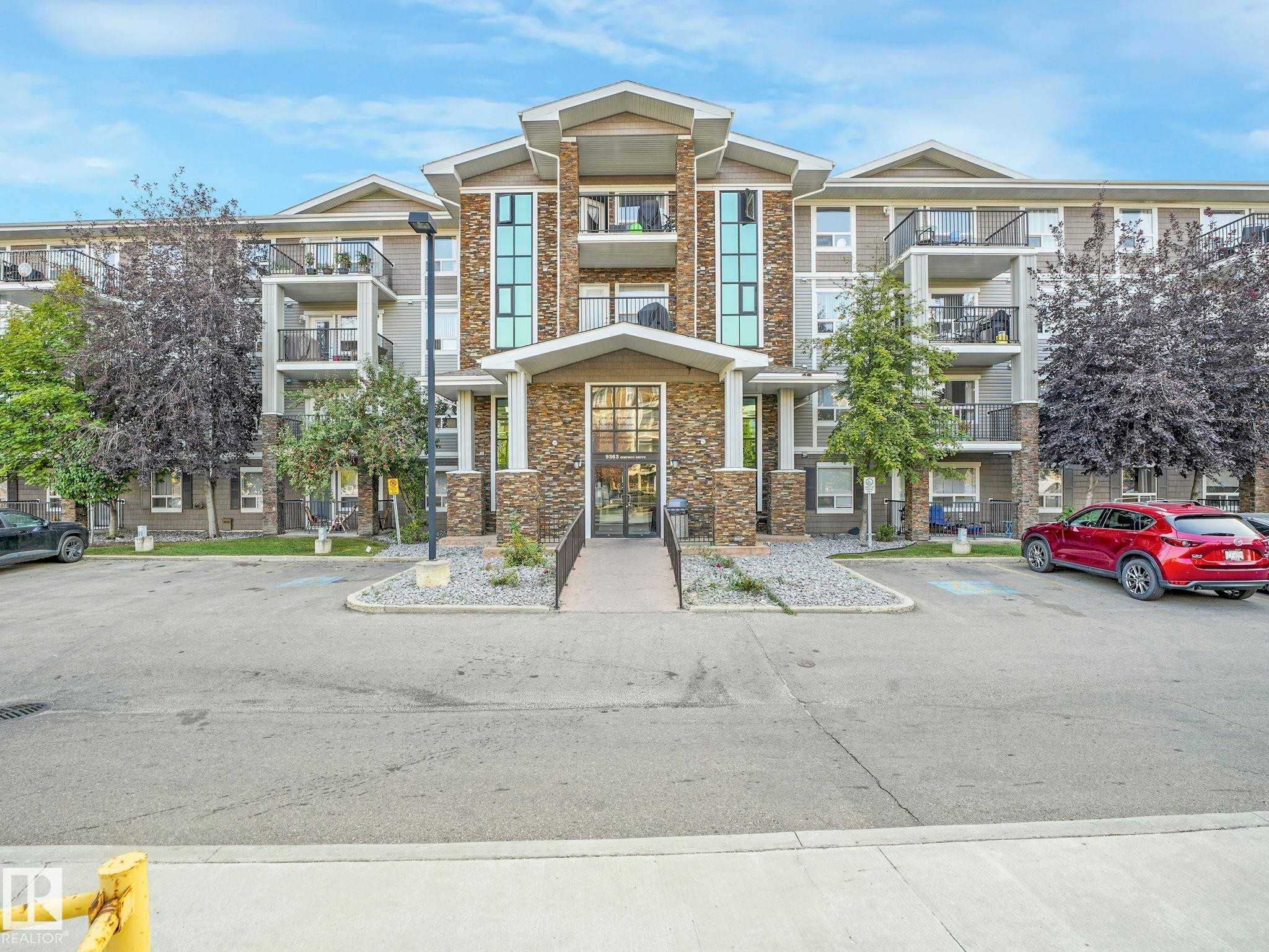 #1437 9363 Simpson Dr Nw, Edmonton, AB - Outdoor With Balcony With Facade