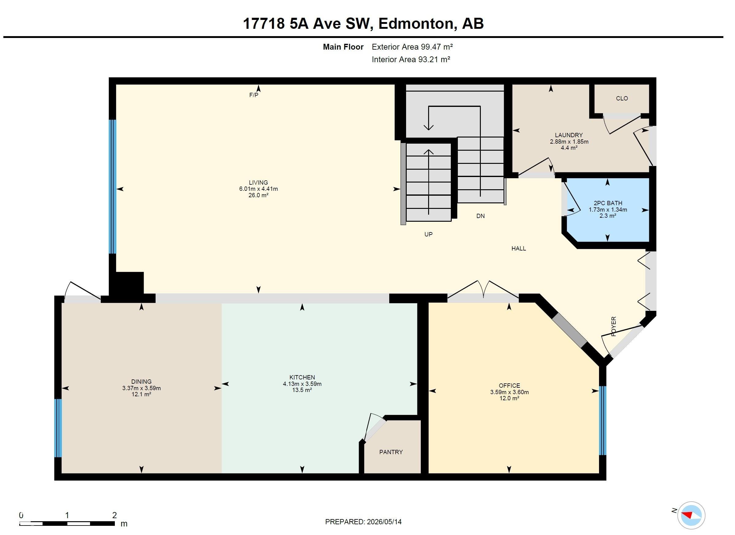 Floor plan - 17718 5A Avenue, Edmonton, AB - Other