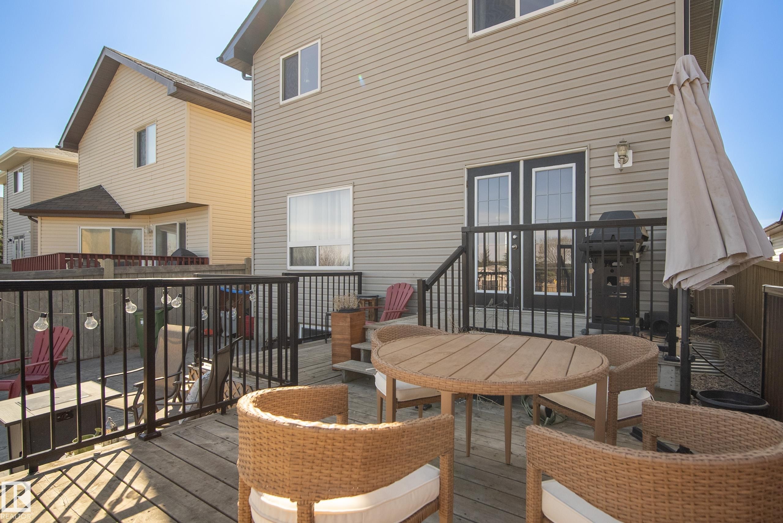 1212 37C Avenue, Edmonton, AB - Outdoor With Deck Patio Veranda With Exterior